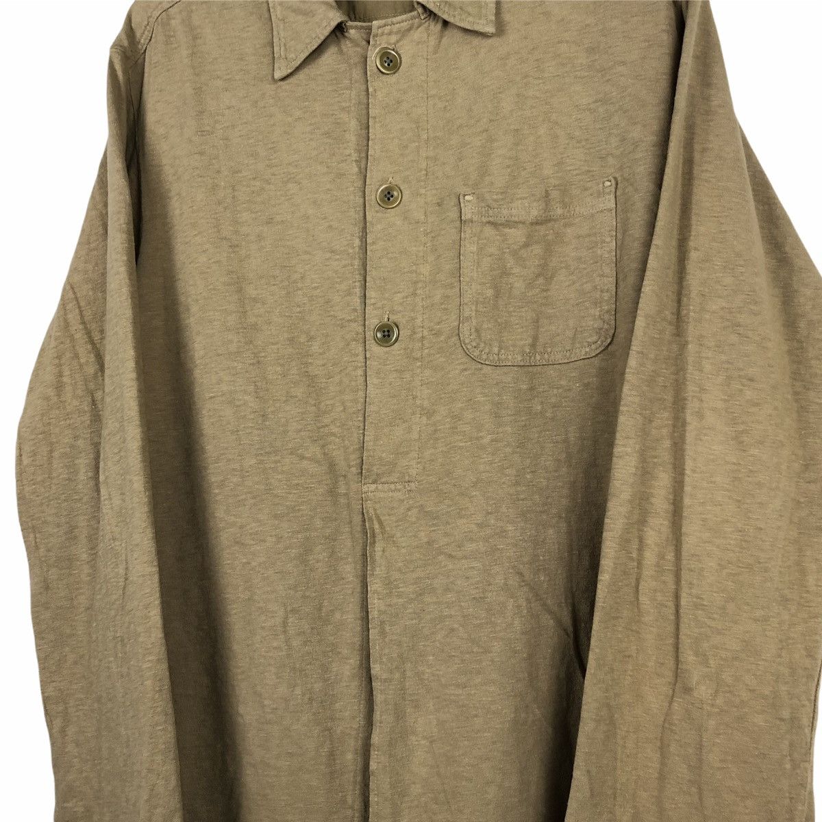 Kapital Kapital Japan long sleeve polo shirt Size US L / EU 52-54 / 3 - 3 Thumbnail