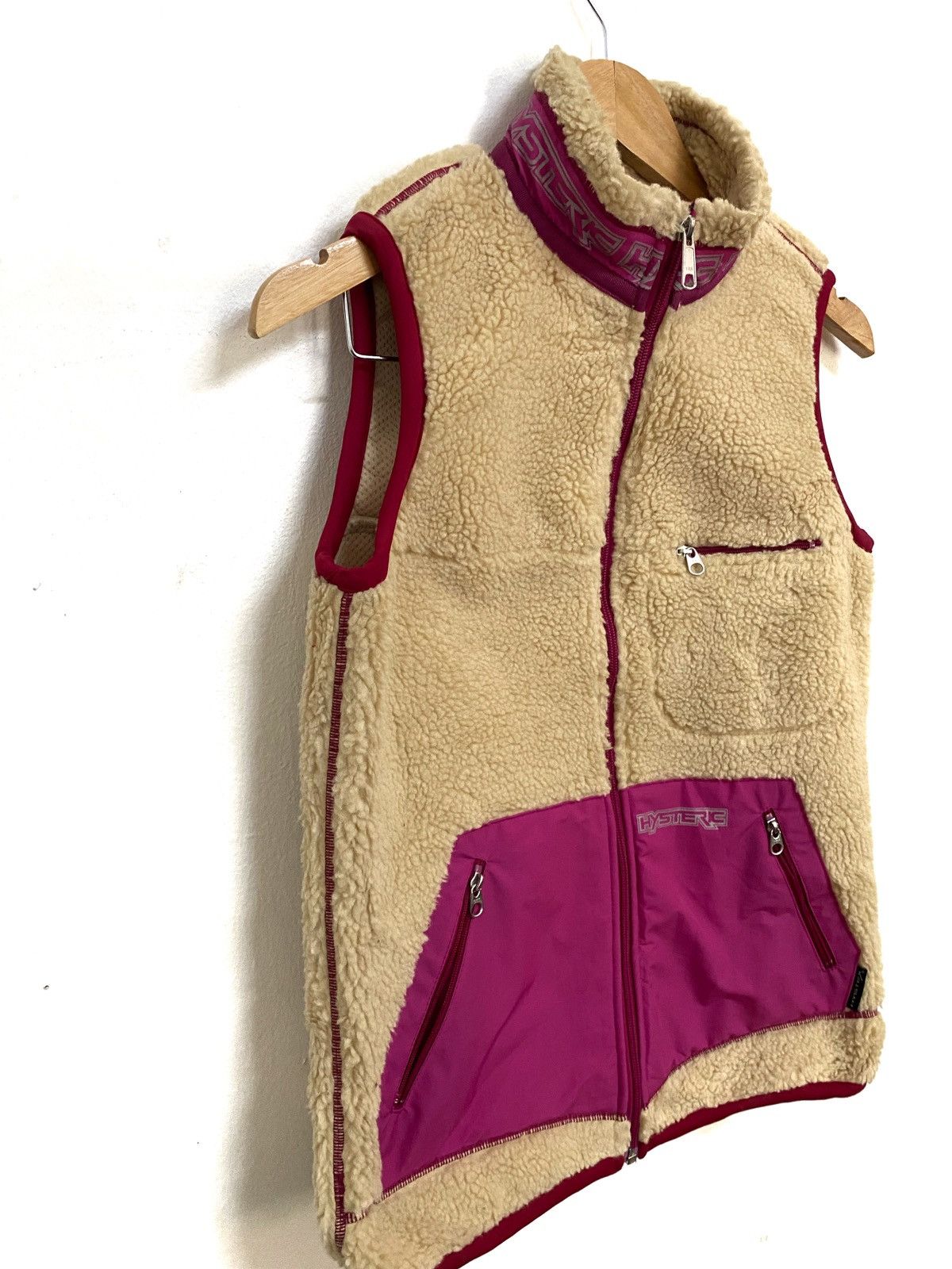 Hysteric Glamour Rare🔥Hysteric Glamour Deep Pile Sherpa Fleece Vest Jacket Size S / US 4 / IT 40 - 2 Thumbnail