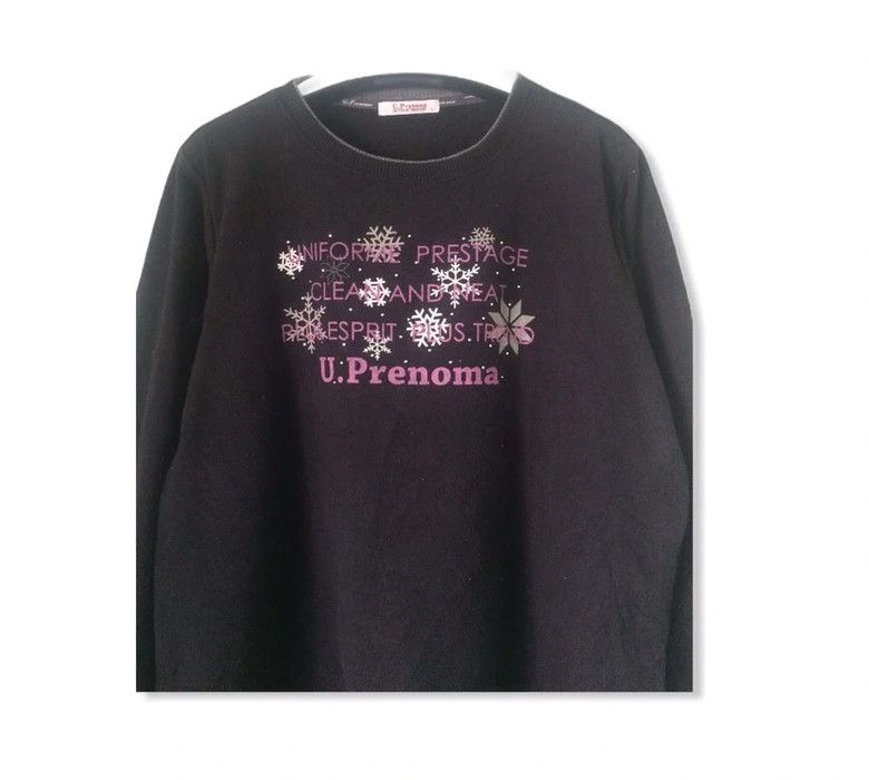 Renoma U.P RENOMA Vintage Sweatshirt Big Spellout Size US M / EU 48-50 / 2 - 2 Thumbnail