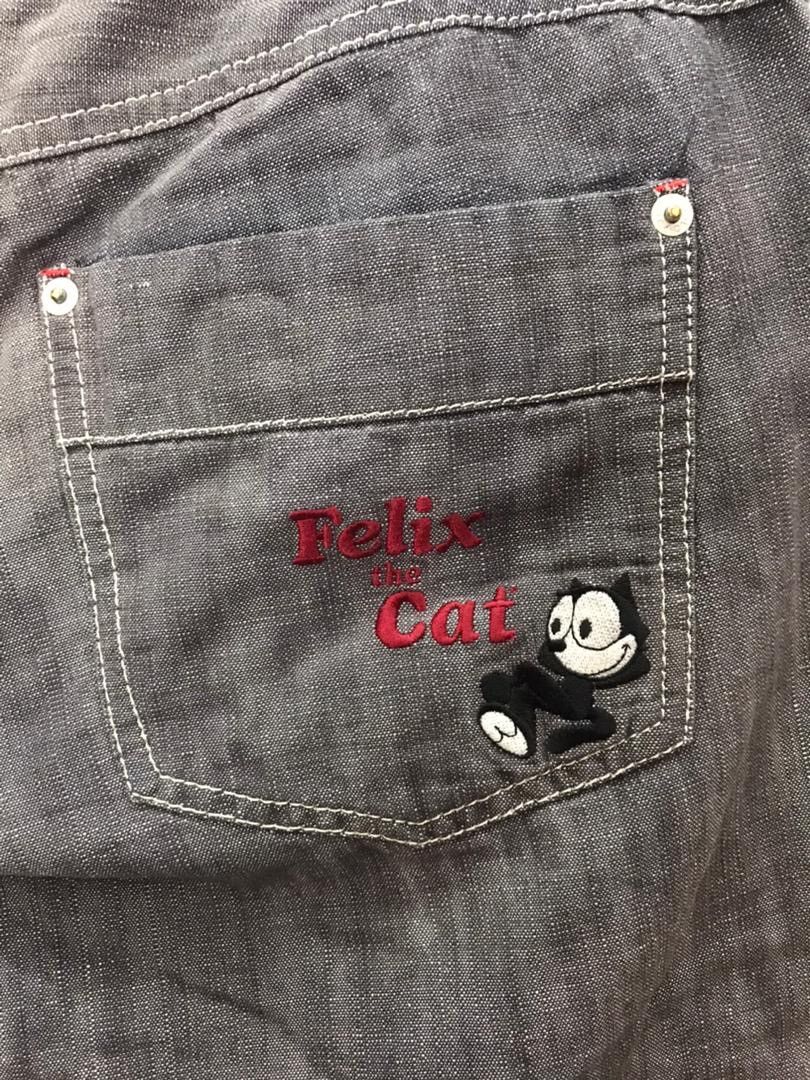 Japanese Brand × Jean Charles De Castelbajac FELIX THE CAT x CASTELBAJAC denim pants Size US 33 - 11 Thumbnail