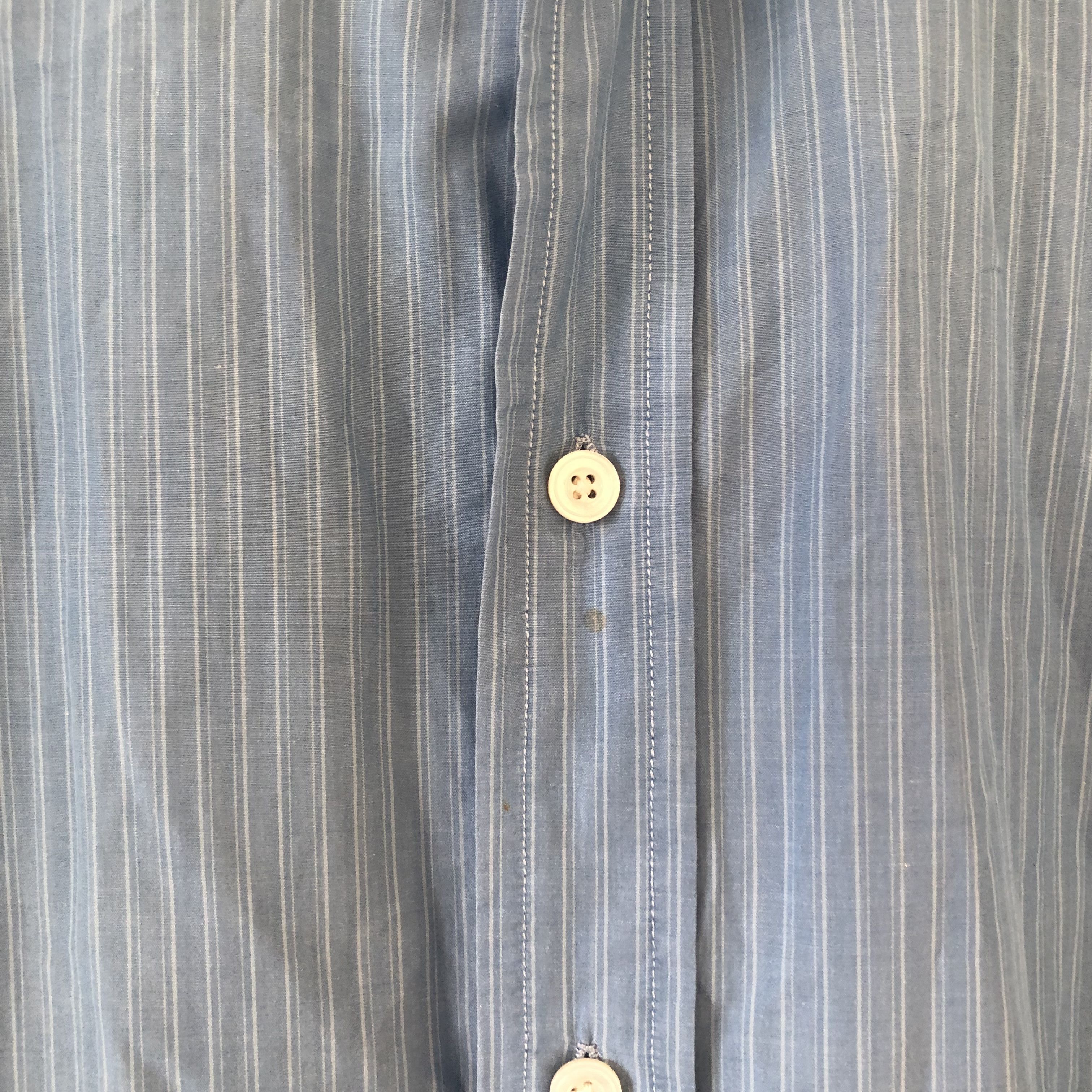 Lanvin Lanvin Striped Button Up Shirt Size US M / EU 48-50 / 2 - 3 Thumbnail
