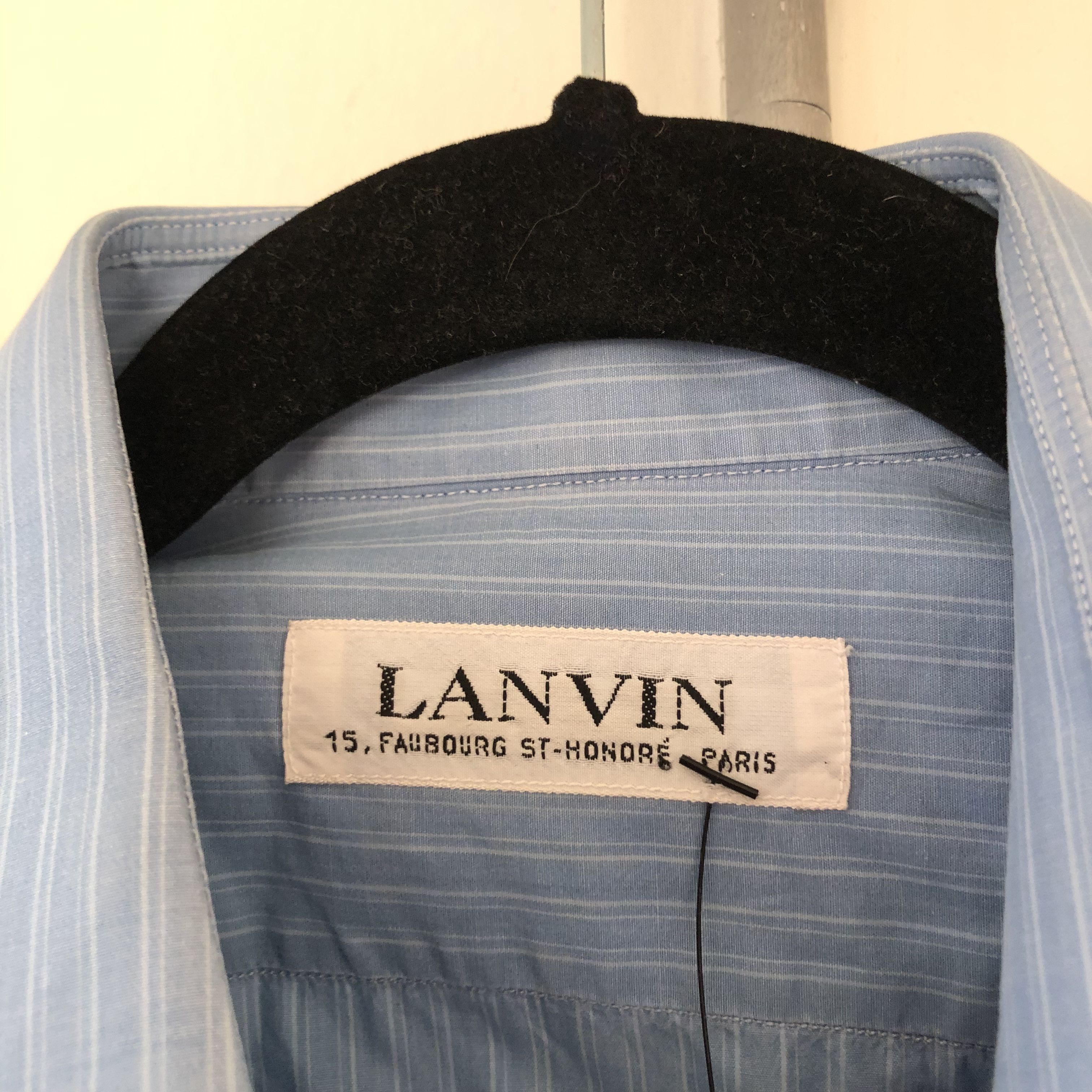 Lanvin Lanvin Striped Button Up Shirt Size US M / EU 48-50 / 2 - 2 Thumbnail