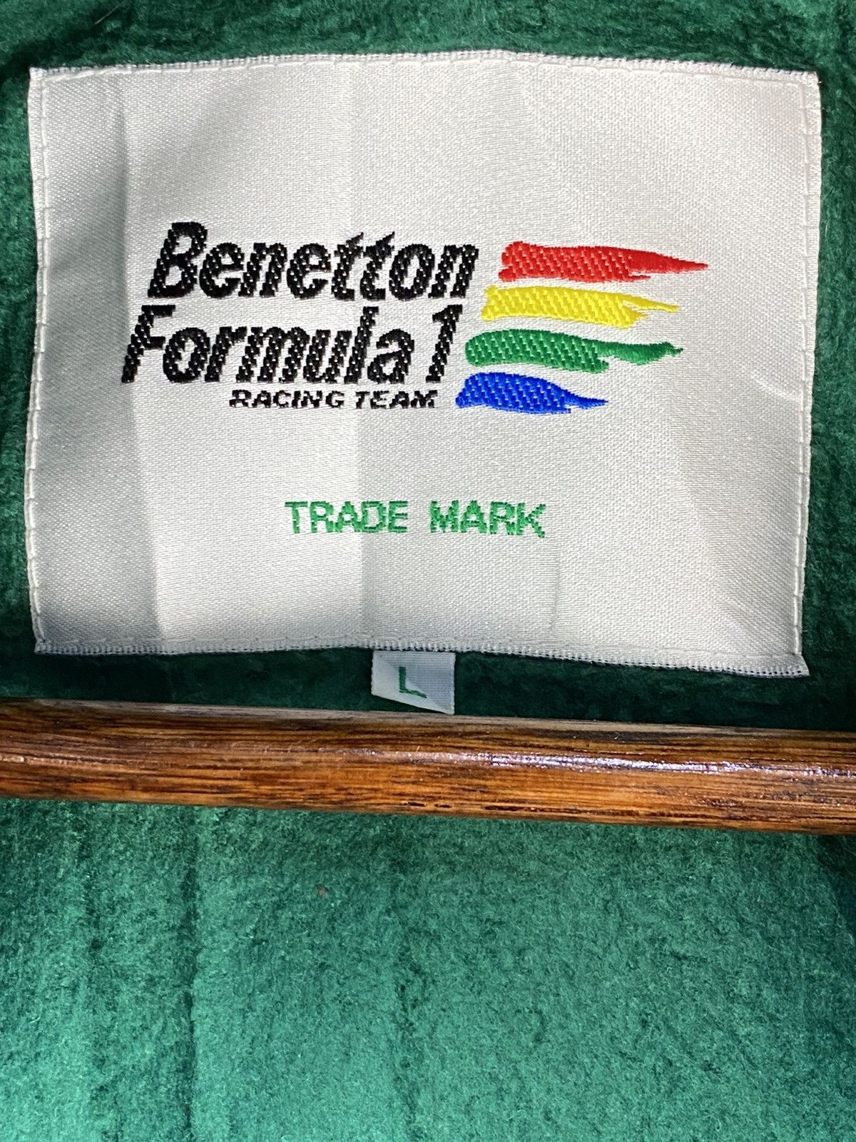 Benetton Vintage Benetton Formula 1 Light Jacket Size US L / EU 52-54 / 3 - 7 Thumbnail