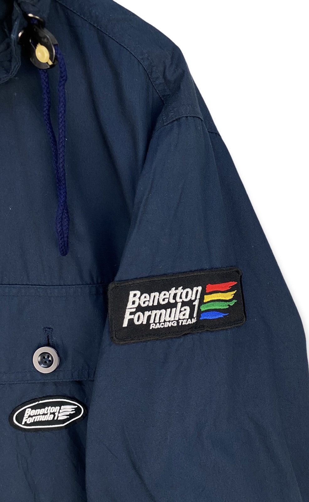 Benetton Vintage Benetton Formula 1 Light Jacket Size US L / EU 52-54 / 3 - 3 Thumbnail
