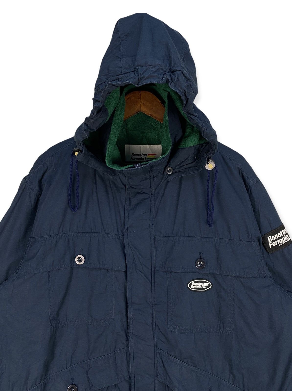 Benetton Vintage Benetton Formula 1 Light Jacket Size US L / EU 52-54 / 3 - 2 Thumbnail