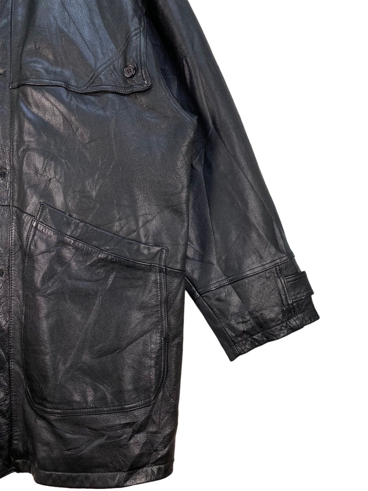Genuine Leather Vintage Wind Armor Leather Jacket Size US L / EU 52-54 / 3 - 4 Thumbnail