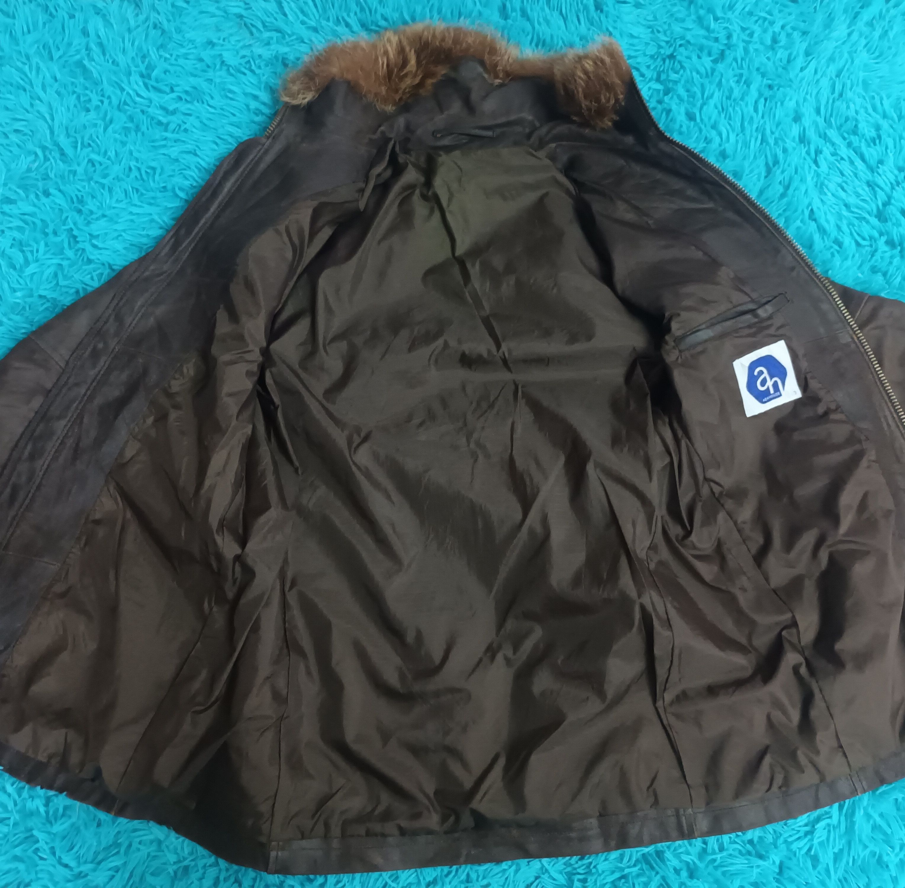 ABAHOUSE 🔥 ABAHOUSE ZIPPER LEATHER JACKET 🔥 Size US M / EU 48-50 / 2 - 3 Thumbnail