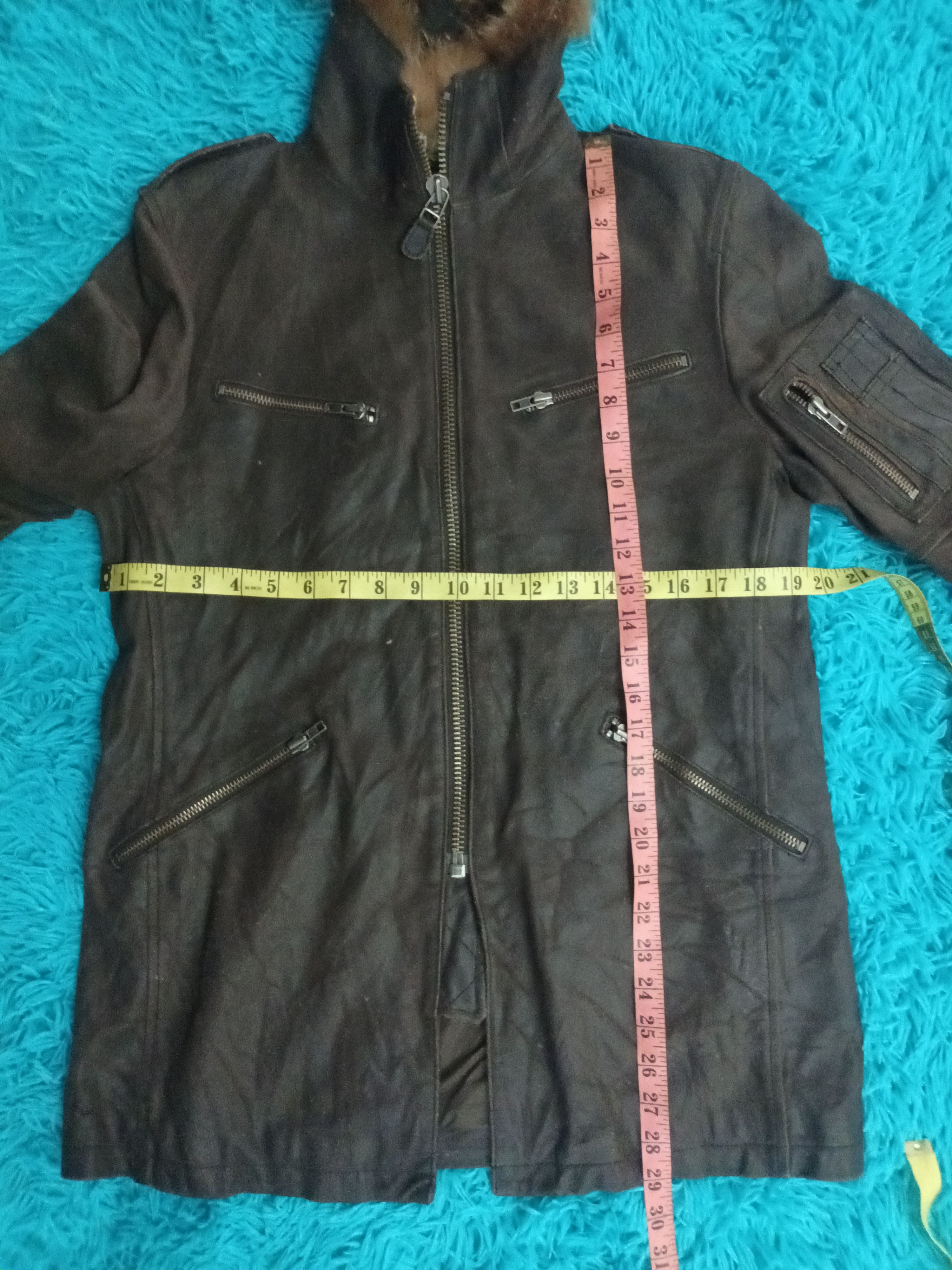 ABAHOUSE 🔥 ABAHOUSE ZIPPER LEATHER JACKET 🔥 Size US M / EU 48-50 / 2 - 12 Thumbnail