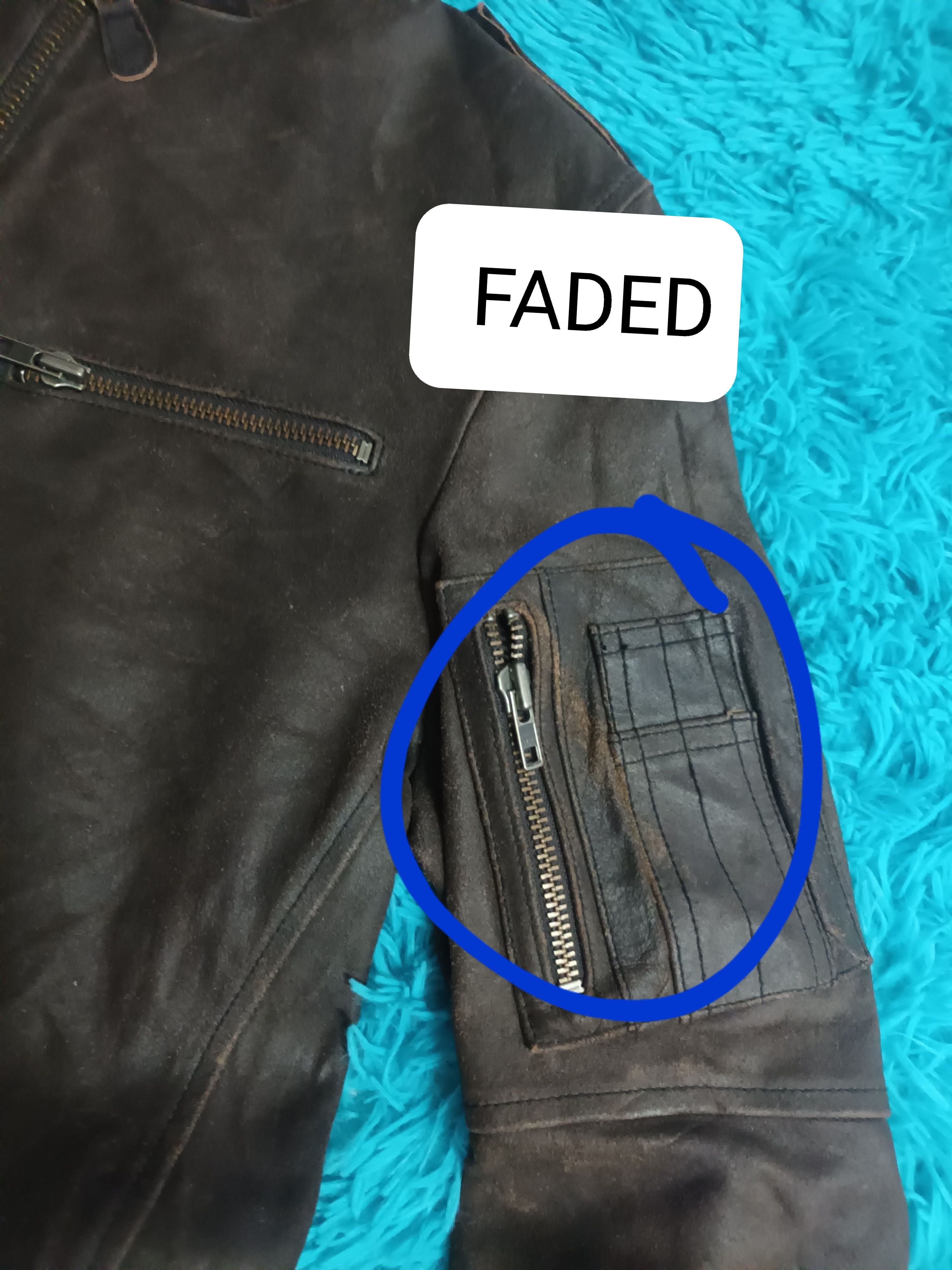 ABAHOUSE 🔥 ABAHOUSE ZIPPER LEATHER JACKET 🔥 Size US M / EU 48-50 / 2 - 13 Thumbnail