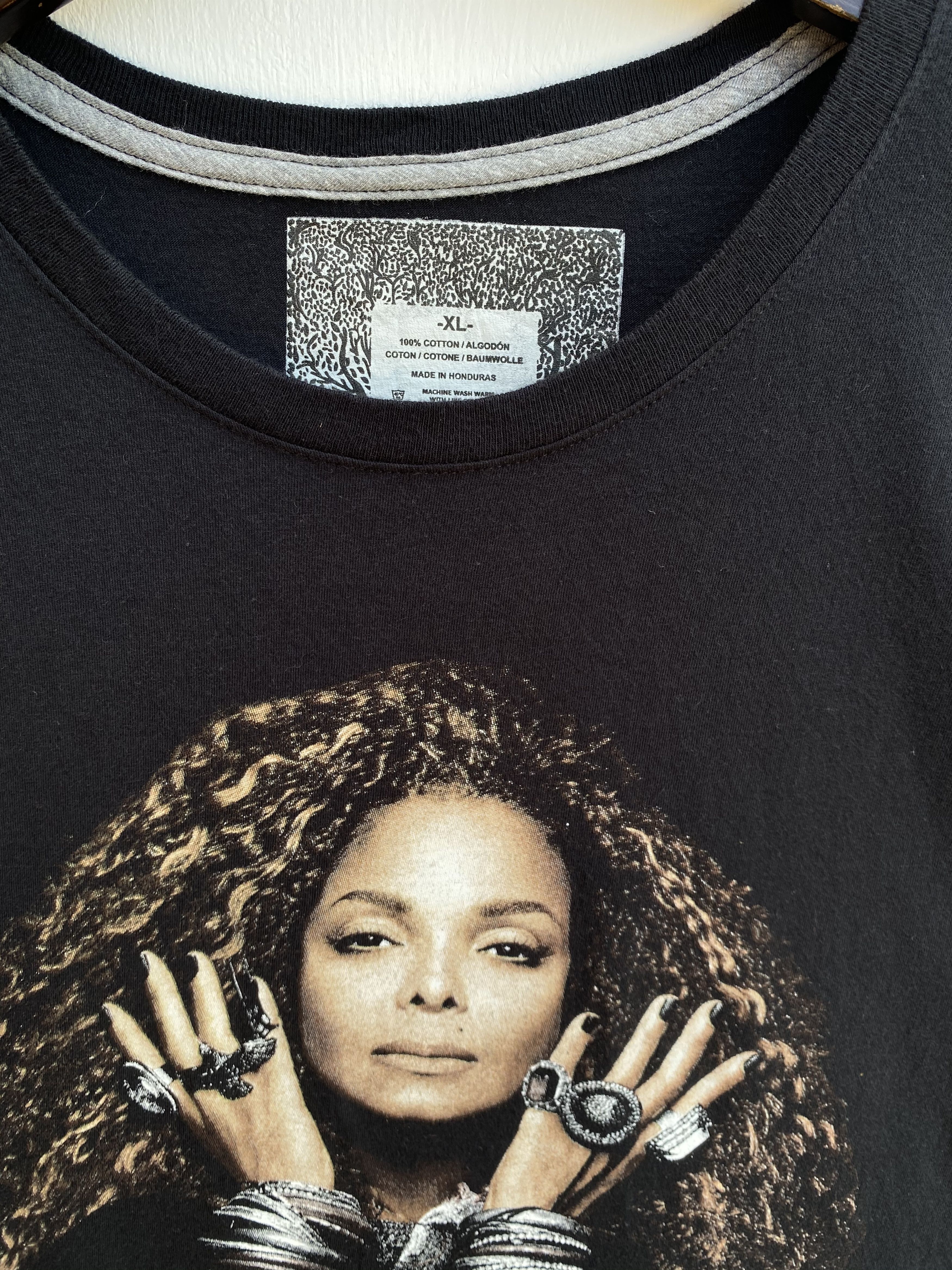 Band Tees 💥JANET JACKSON American pop singer TEE shirt Size US XL / EU 56 / 4 - 3 Thumbnail