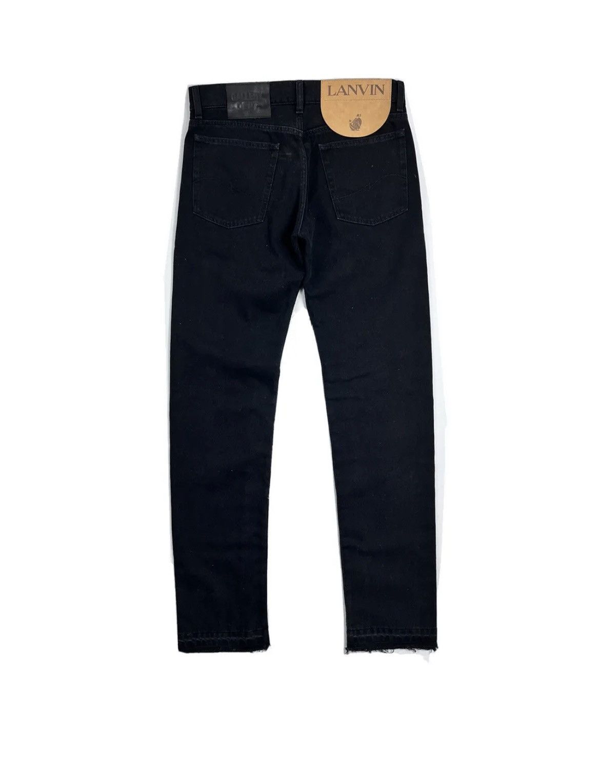 Gallery Dept. × Lanvin LANVIN X GALLERY DEPT. BLACK PANTALON JEANS SIZE: 32 Size US 32 / EU 48 - 2 Thumbnail