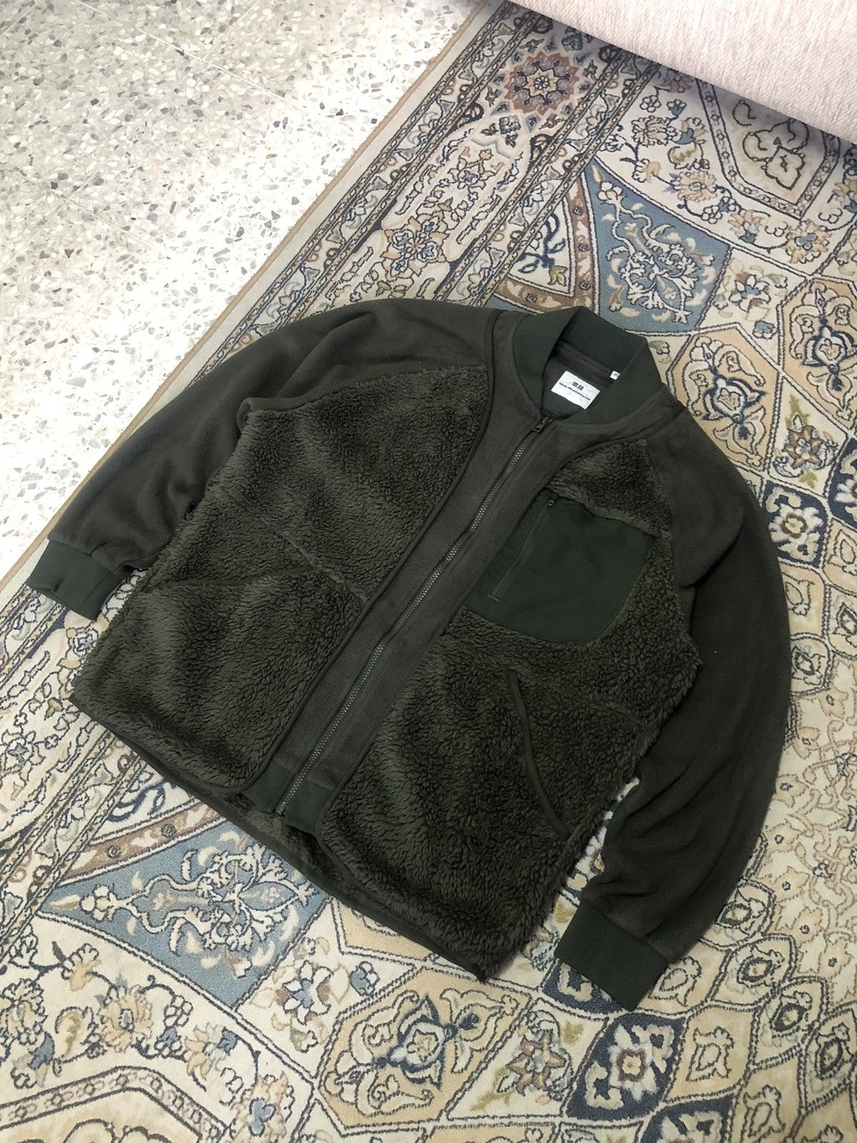 Japanese Brand White Mountaineering x Uniqlo Deep Pile Fleece Jackets Size US M / EU 48-50 / 2 - 1 Thumbnail