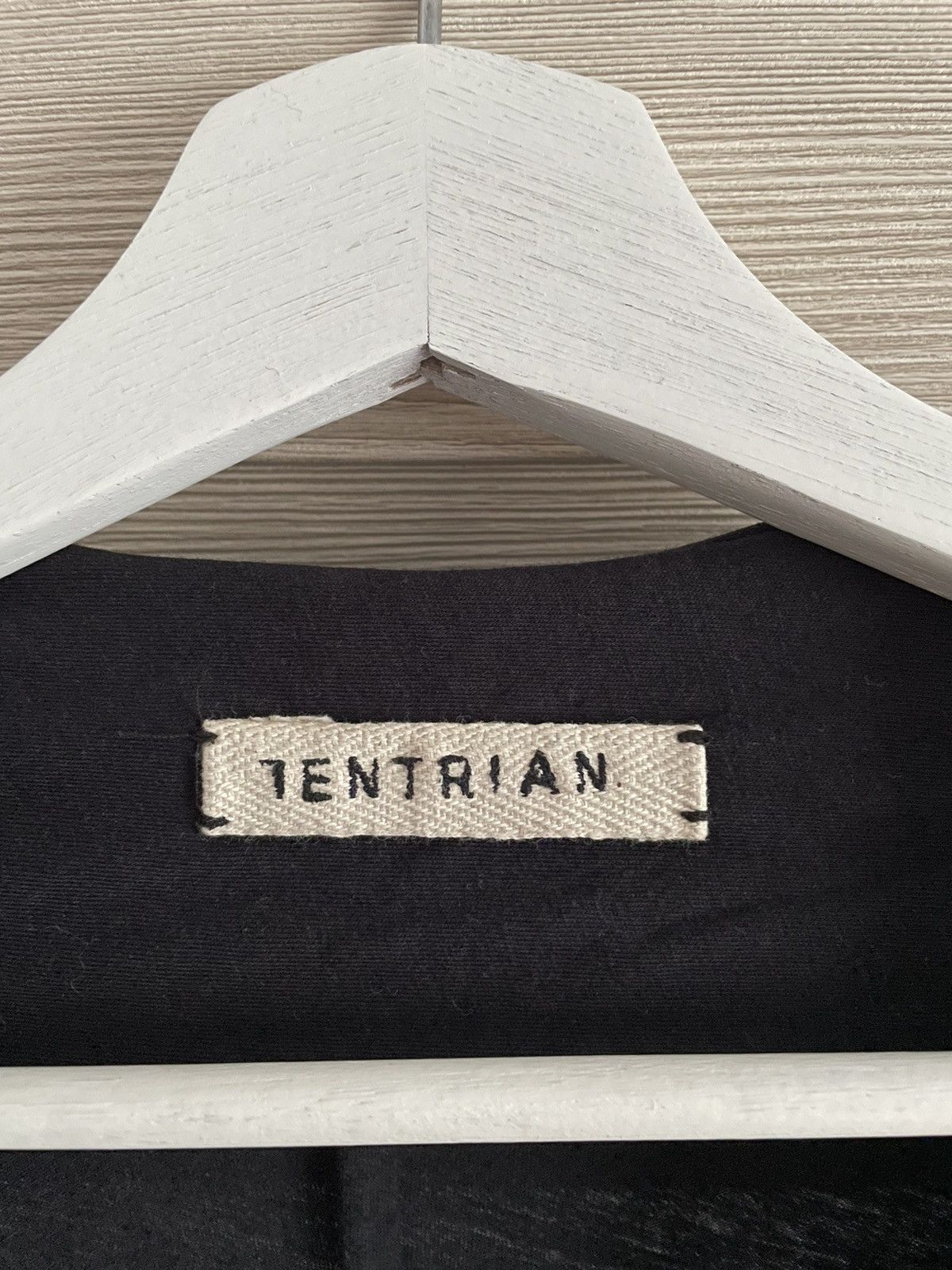 Lentrian Lentrian Black Anatomical Lightweight One Button Cardigan M Size US M / EU 48-50 / 2 - 7 Thumbnail