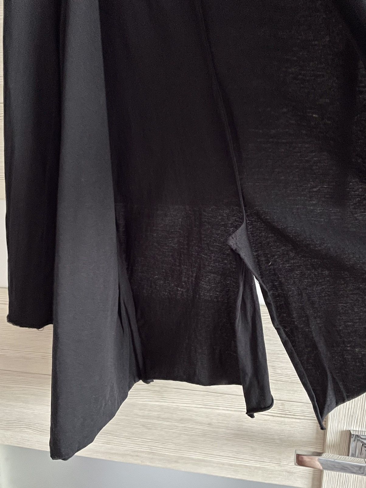 Lentrian Lentrian Black Anatomical Lightweight One Button Cardigan M Size US M / EU 48-50 / 2 - 9 Thumbnail