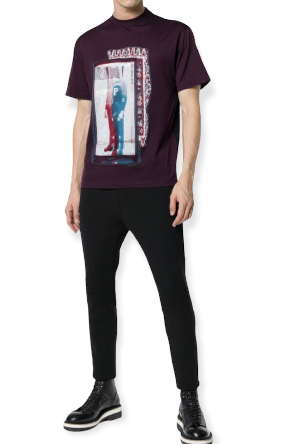 Prada PRADA `Fall-Winter 2018 Graphic Print Design’ Size US L / EU 52-54 / 3 - 23 Thumbnail