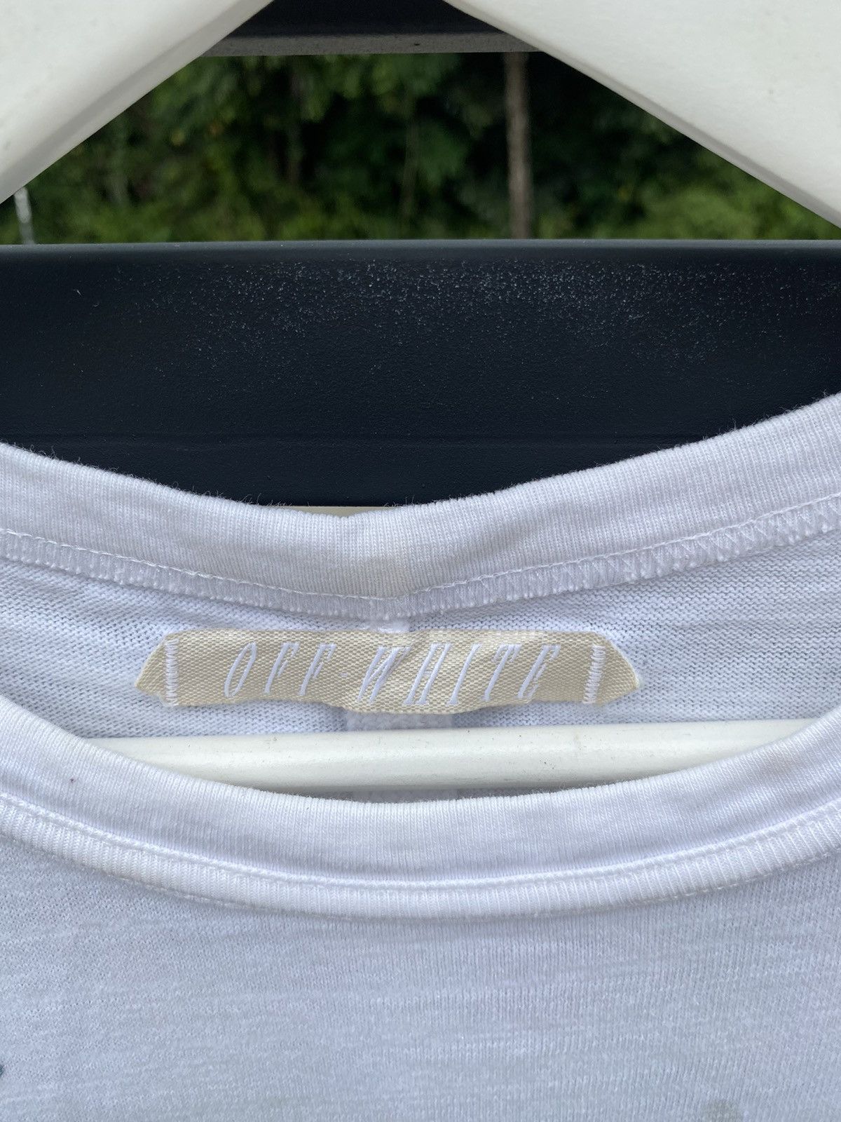 Off-White Vintage Off White Photo Tee Shirt Size US XL / EU 56 / 4 - 8 Thumbnail