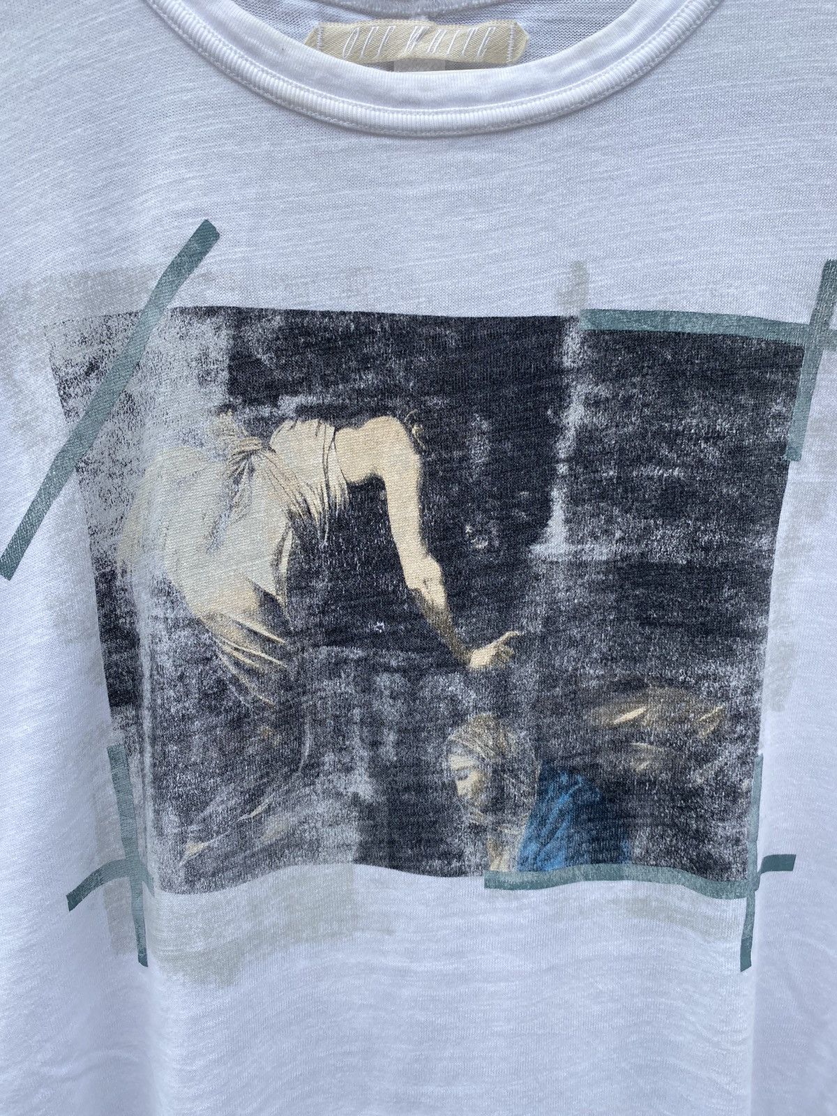 Off-White Vintage Off White Photo Tee Shirt Size US XL / EU 56 / 4 - 3 Thumbnail