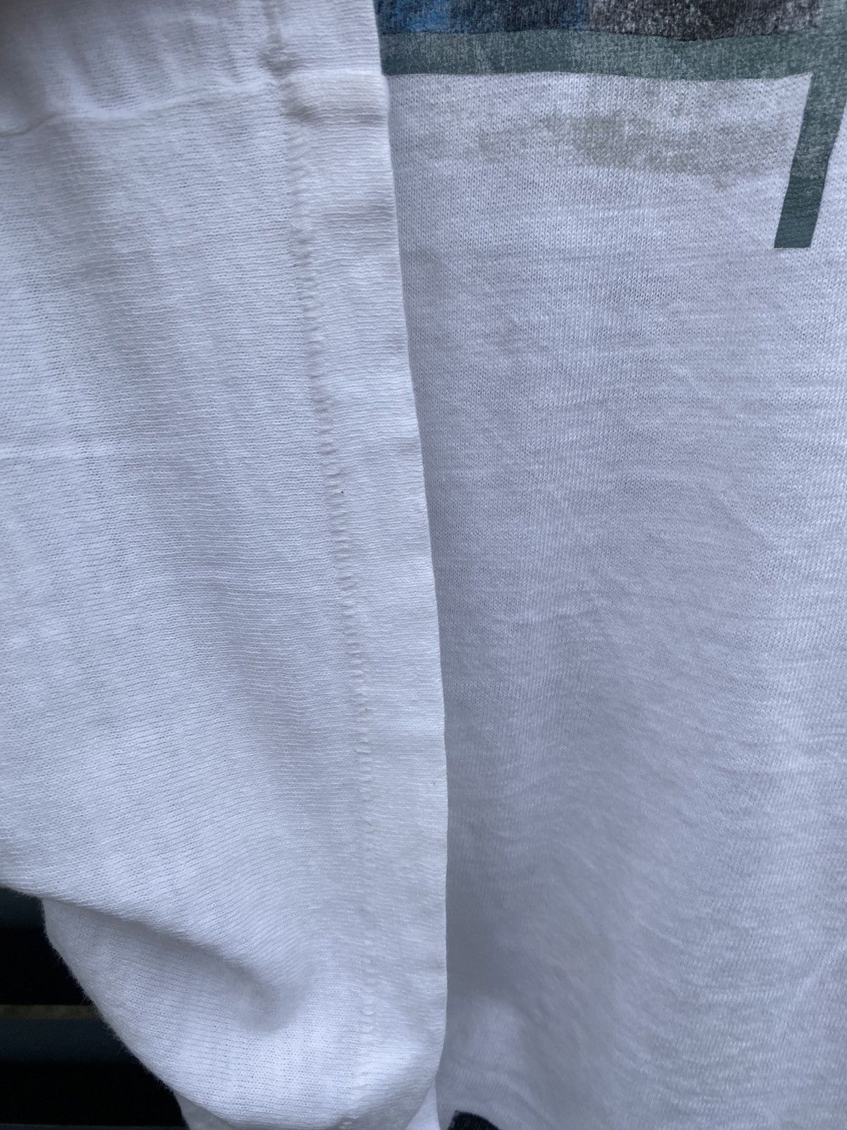 Off-White Vintage Off White Photo Tee Shirt Size US XL / EU 56 / 4 - 11 Thumbnail