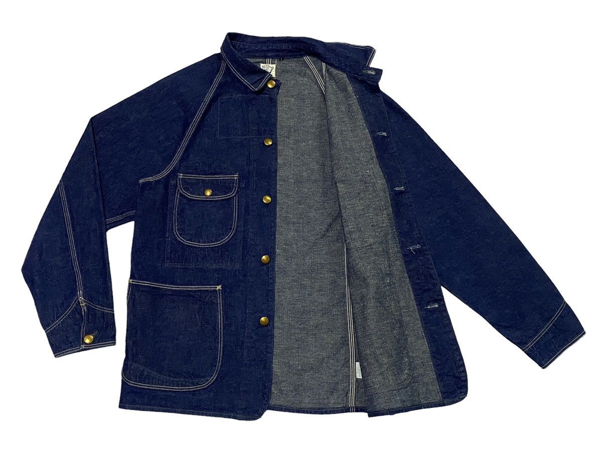 Orslow OrSlow 1950s Coverall Jacket Indigo Denim Size US S / EU 44-46 / 1 - 17 Thumbnail