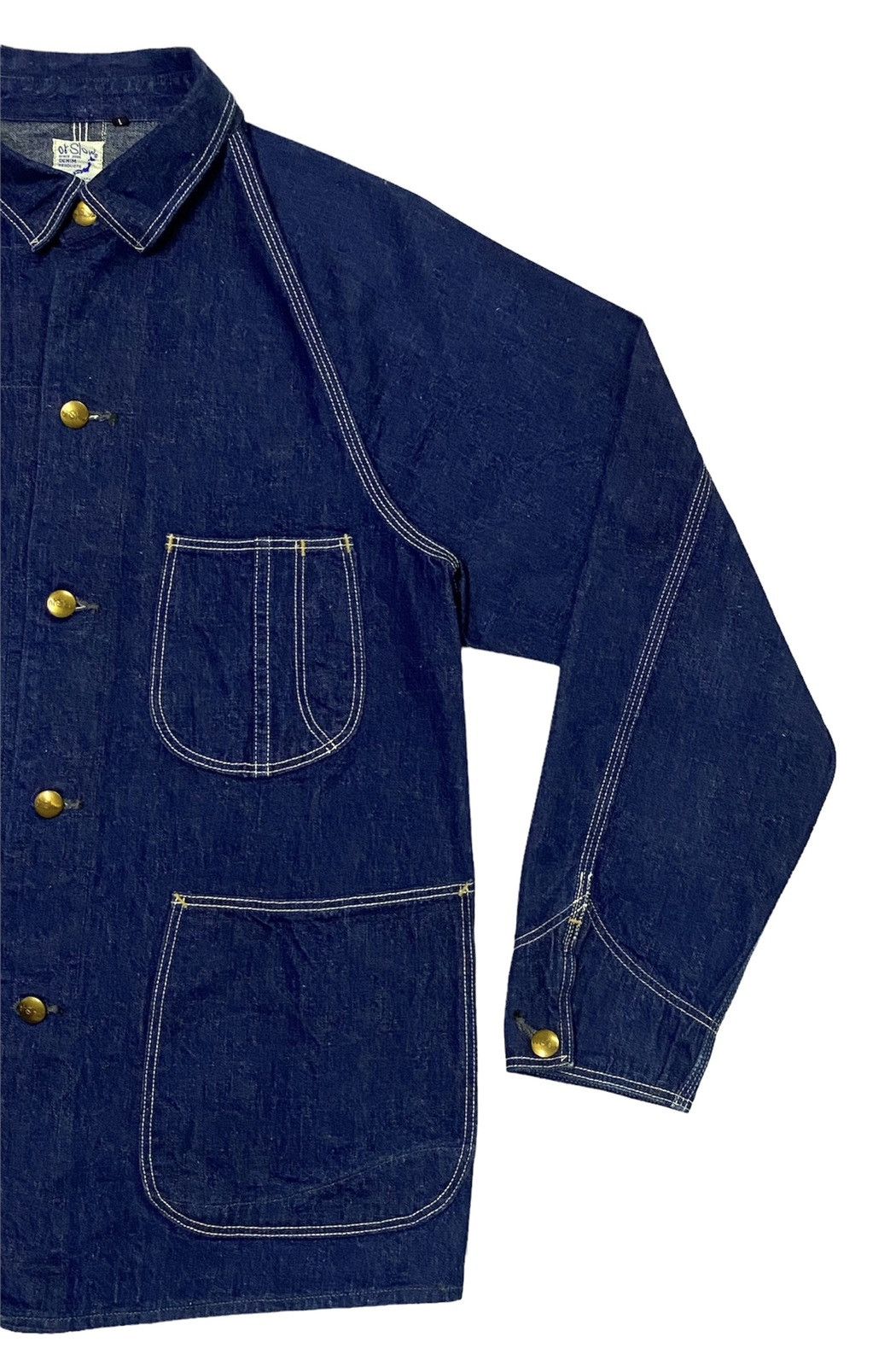 Orslow OrSlow 1950s Coverall Jacket Indigo Denim Size US S / EU 44-46 / 1 - 13 Thumbnail