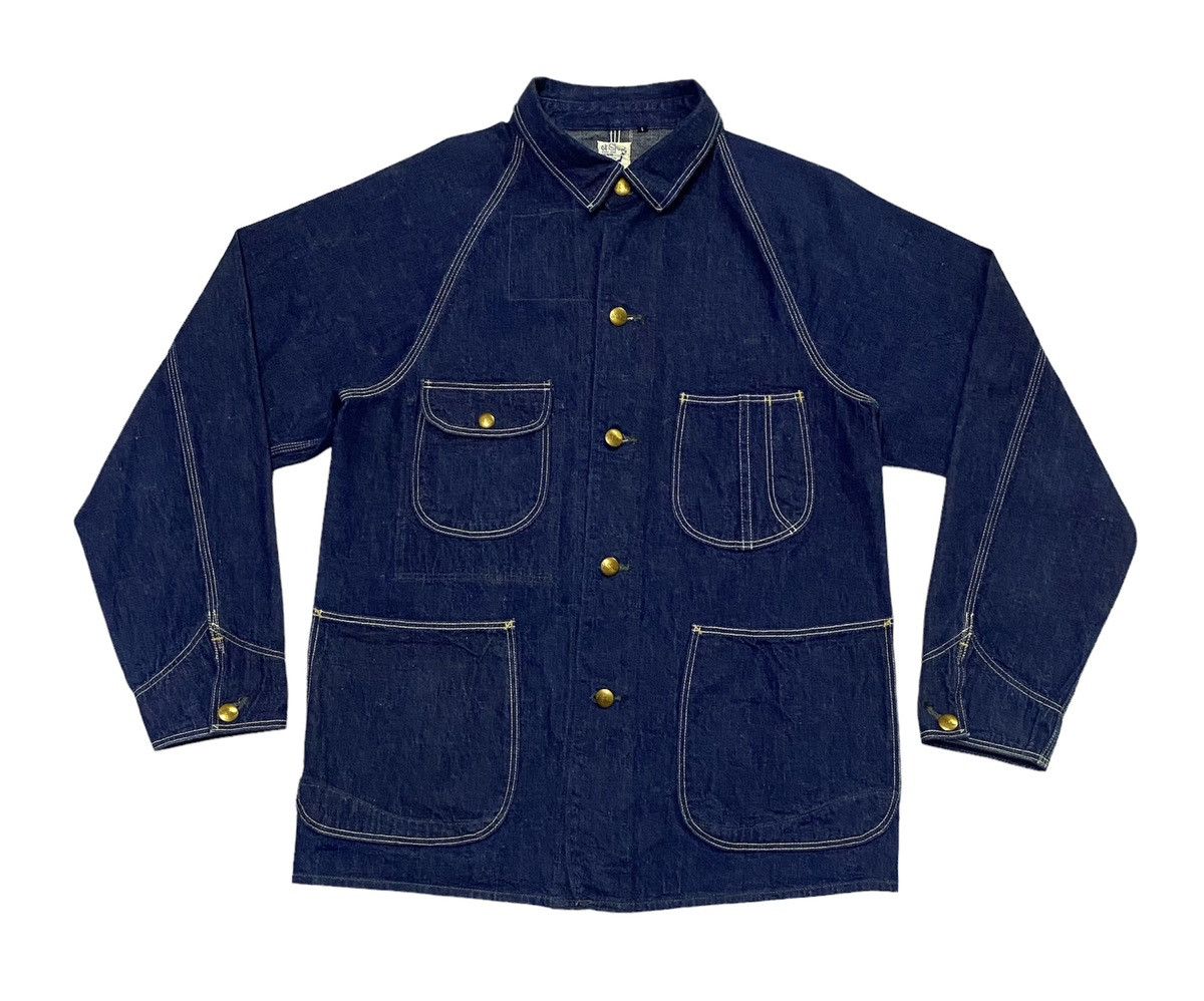 Orslow OrSlow 1950s Coverall Jacket Indigo Denim Size US S / EU 44-46 / 1 - 19 Thumbnail