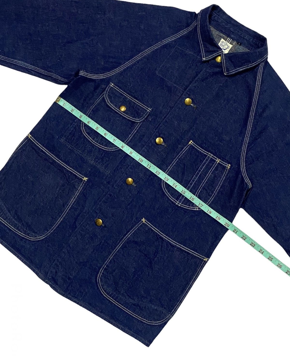 Orslow OrSlow 1950s Coverall Jacket Indigo Denim Size US S / EU 44-46 / 1 - 4 Thumbnail
