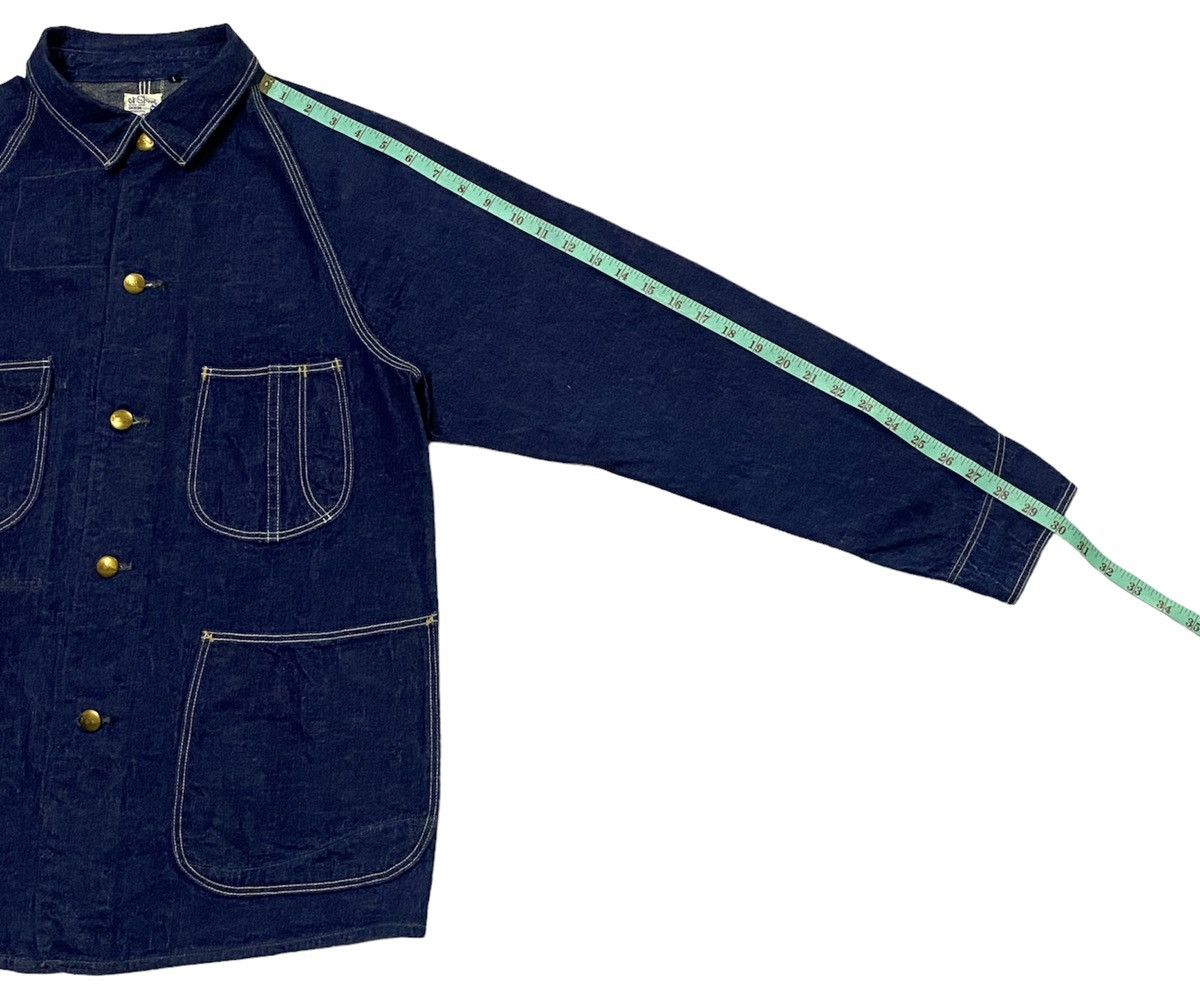 Orslow OrSlow 1950s Coverall Jacket Indigo Denim Size US S / EU 44-46 / 1 - 6 Thumbnail