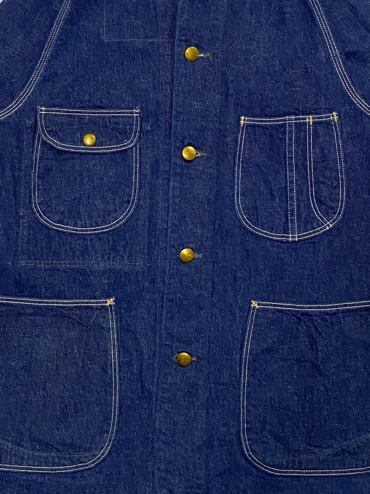 Orslow OrSlow 1950s Coverall Jacket Indigo Denim Size US S / EU 44-46 / 1 - 11 Thumbnail