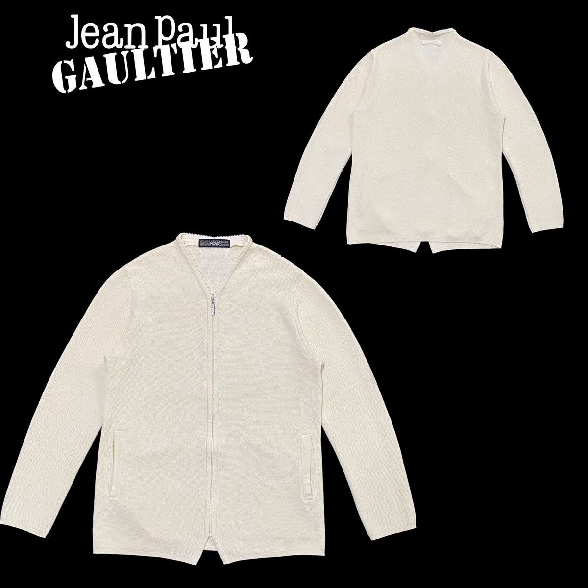 Gaultier Homme Objet Gaultier Homme Objet Sweater Full Zip Size US M / EU 48-50 / 2 - 1 Thumbnail