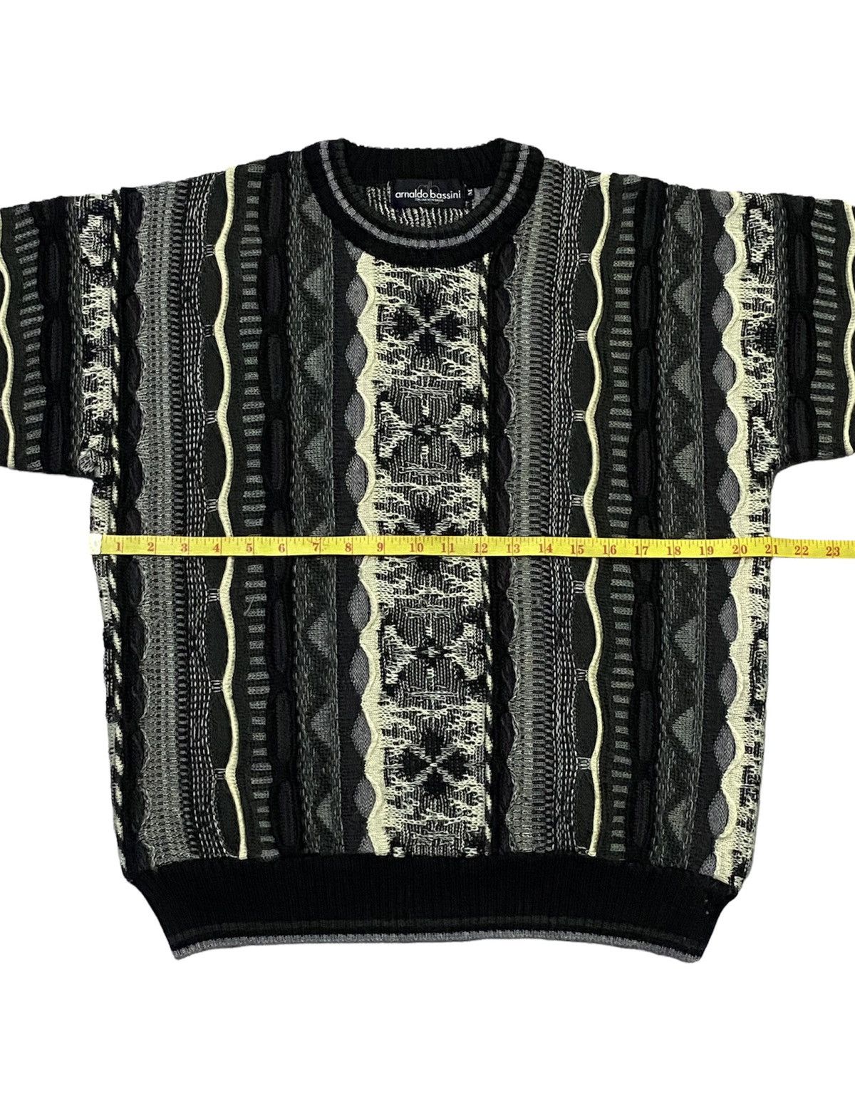 Vintage Vintage 90s Arnaldo Bassini Knitwear Sweatshirt Size US M / EU 48-50 / 2 - 4 Thumbnail