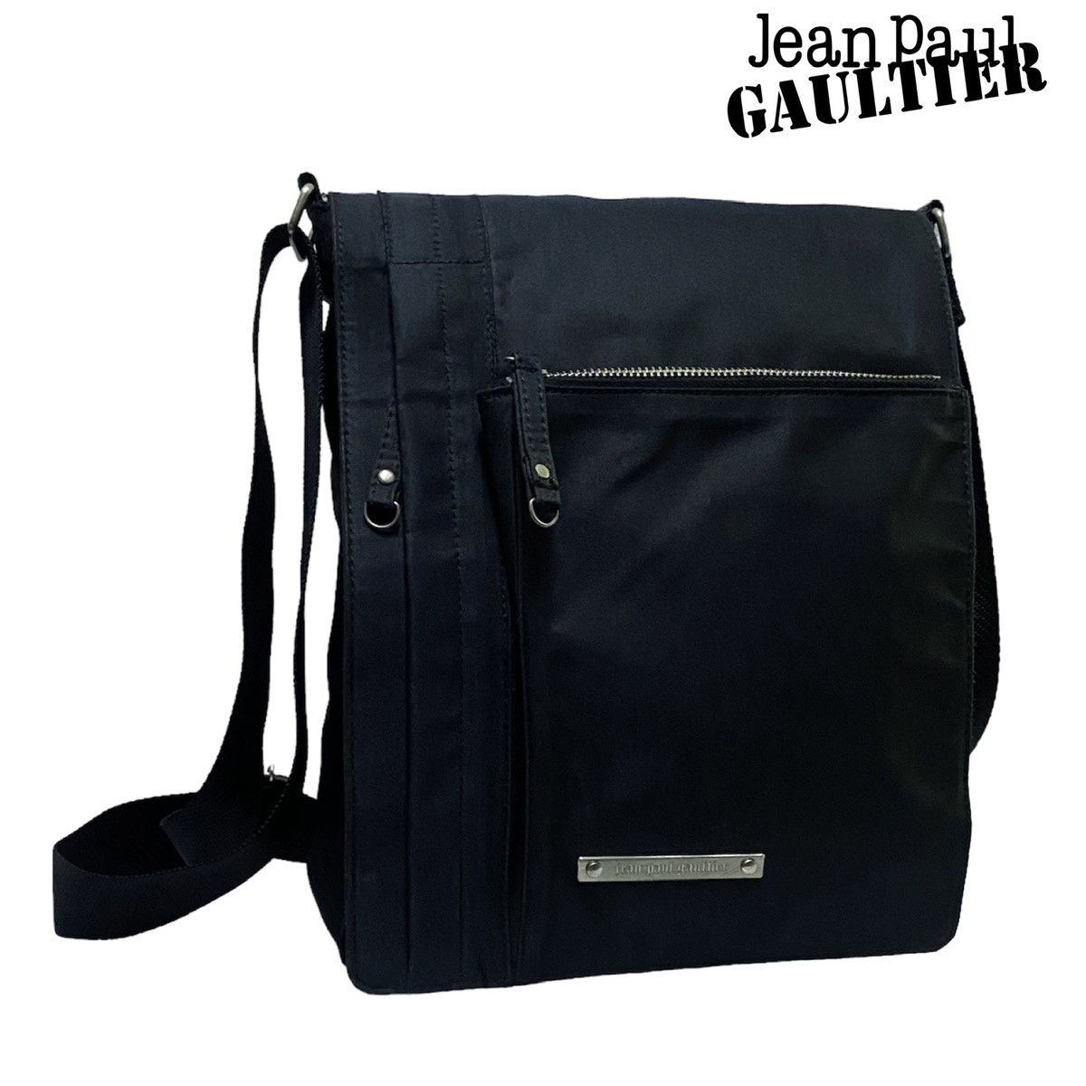 Jean Paul Gaultier (Jpg) Shoulder Bag / Sling Bag in Black, Men's