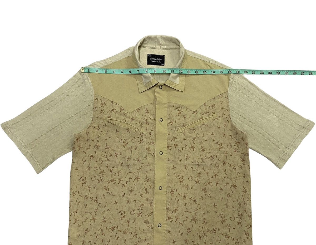 Japanese Brand Number Nine Western Snap Button Ups Size US L / EU 52-54 / 3 - 5 Thumbnail