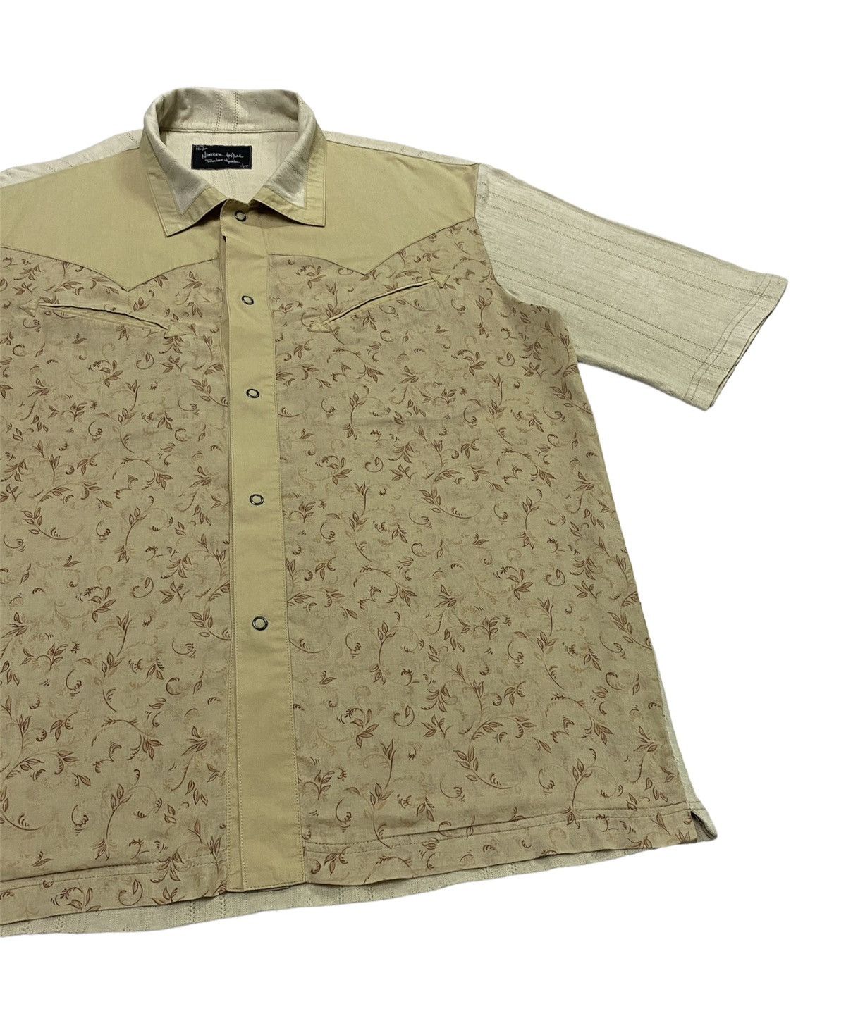 Japanese Brand Number Nine Western Snap Button Ups Size US L / EU 52-54 / 3 - 16 Thumbnail