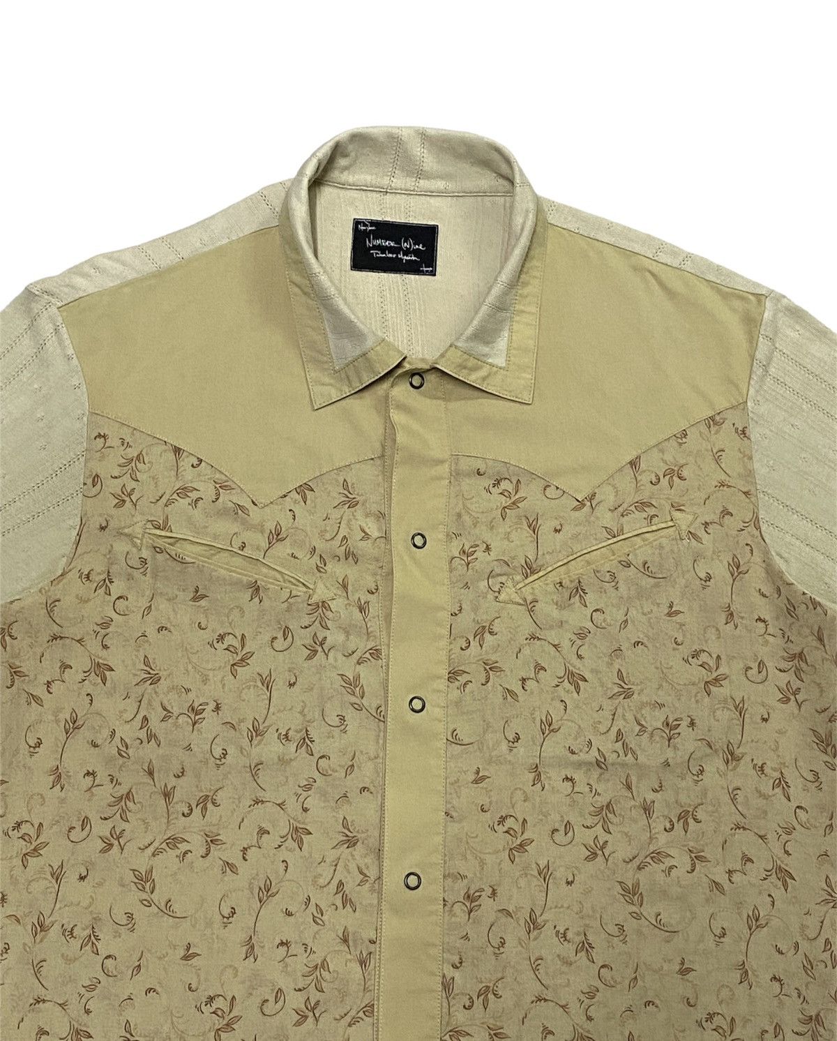 Japanese Brand Number Nine Western Snap Button Ups Size US L / EU 52-54 / 3 - 13 Thumbnail