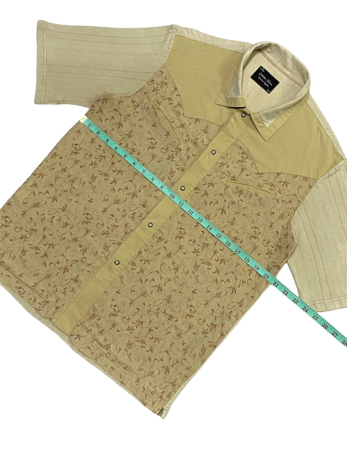 Japanese Brand Number Nine Western Snap Button Ups Size US L / EU 52-54 / 3 - 4 Thumbnail