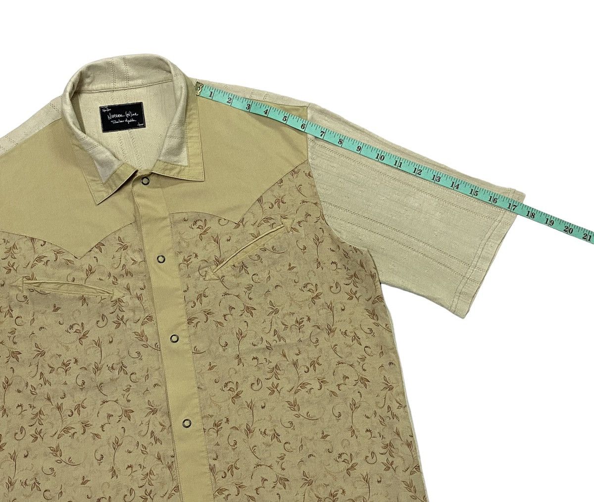 Japanese Brand Number Nine Western Snap Button Ups Size US L / EU 52-54 / 3 - 7 Thumbnail