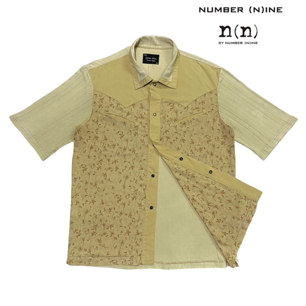 Japanese Brand Number Nine Western Snap Button Ups Size US L / EU 52-54 / 3 - 1 Thumbnail
