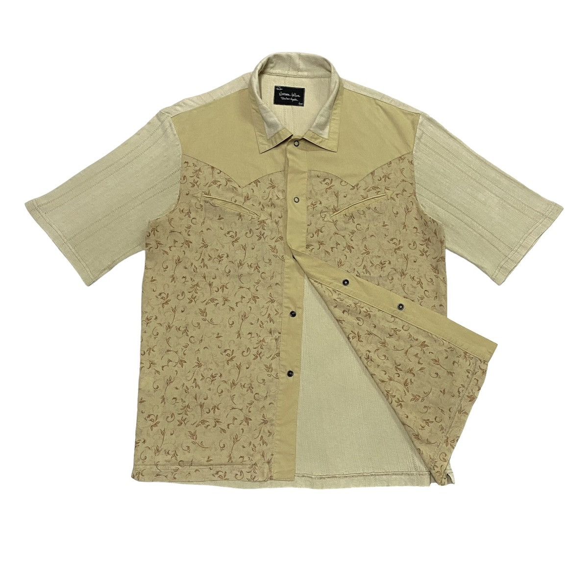 Japanese Brand Number Nine Western Snap Button Ups Size US L / EU 52-54 / 3 - 18 Thumbnail