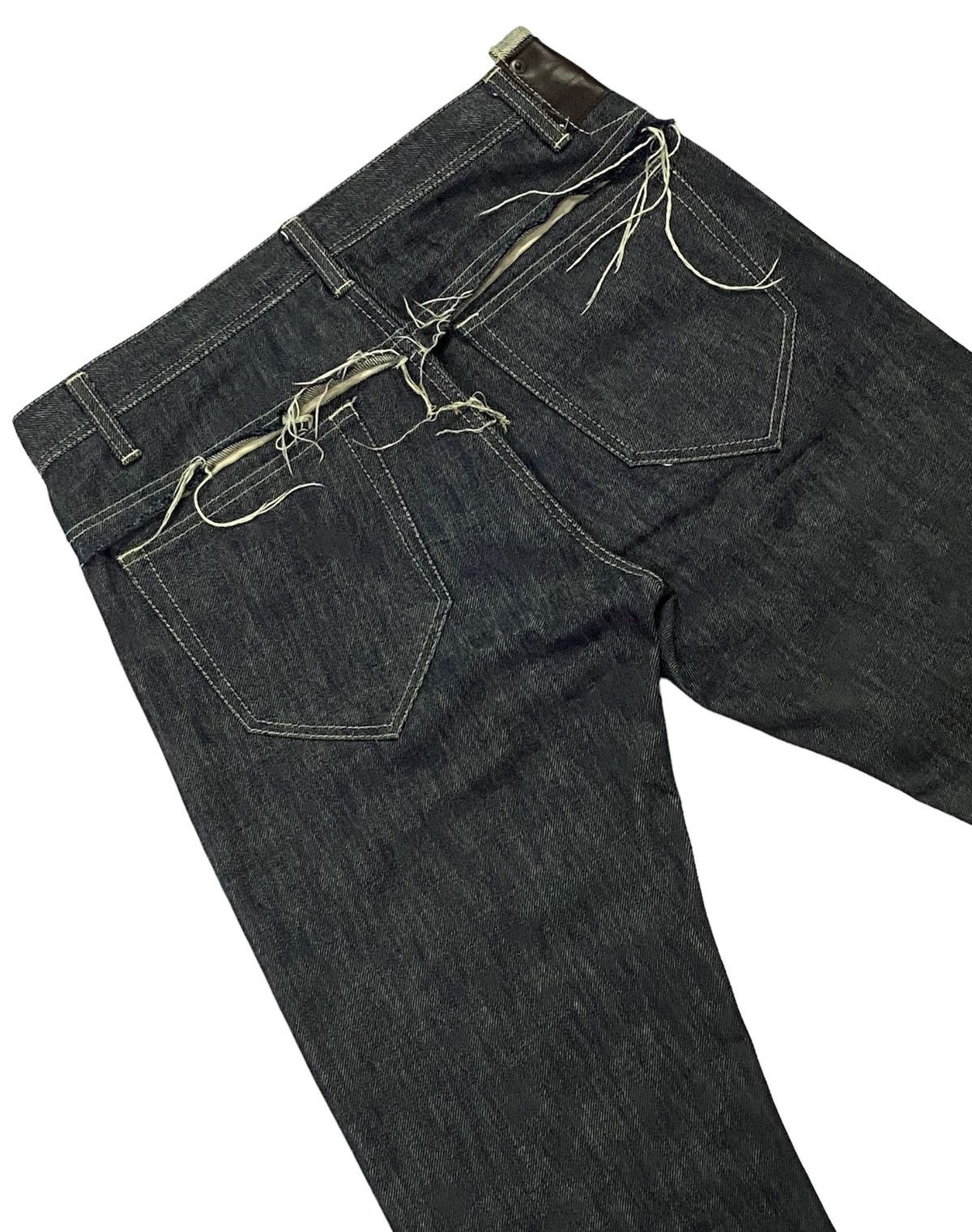 Yohji Yamamoto Rare!!! Yohji Yamamoto Y’s Straight-Leg Denim Pants Size US 32 / EU 48 - 22 Thumbnail