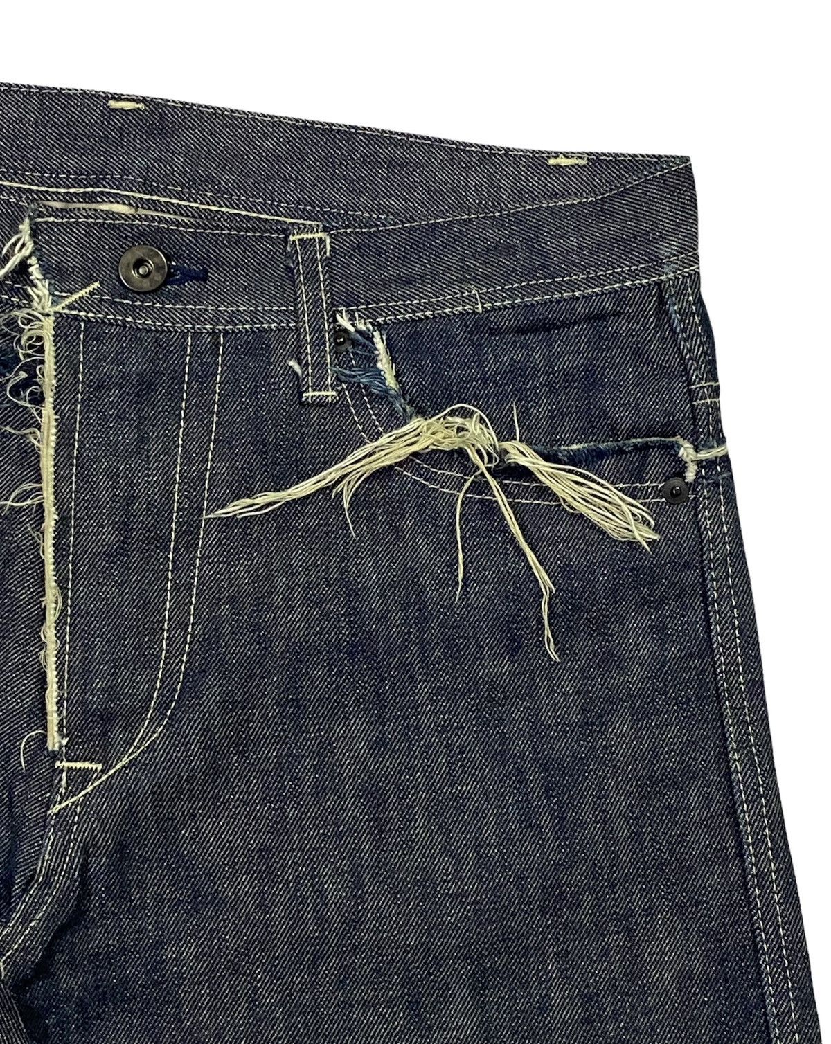 Yohji Yamamoto Rare!!! Yohji Yamamoto Y’s Straight-Leg Denim Pants Size US 32 / EU 48 - 19 Thumbnail