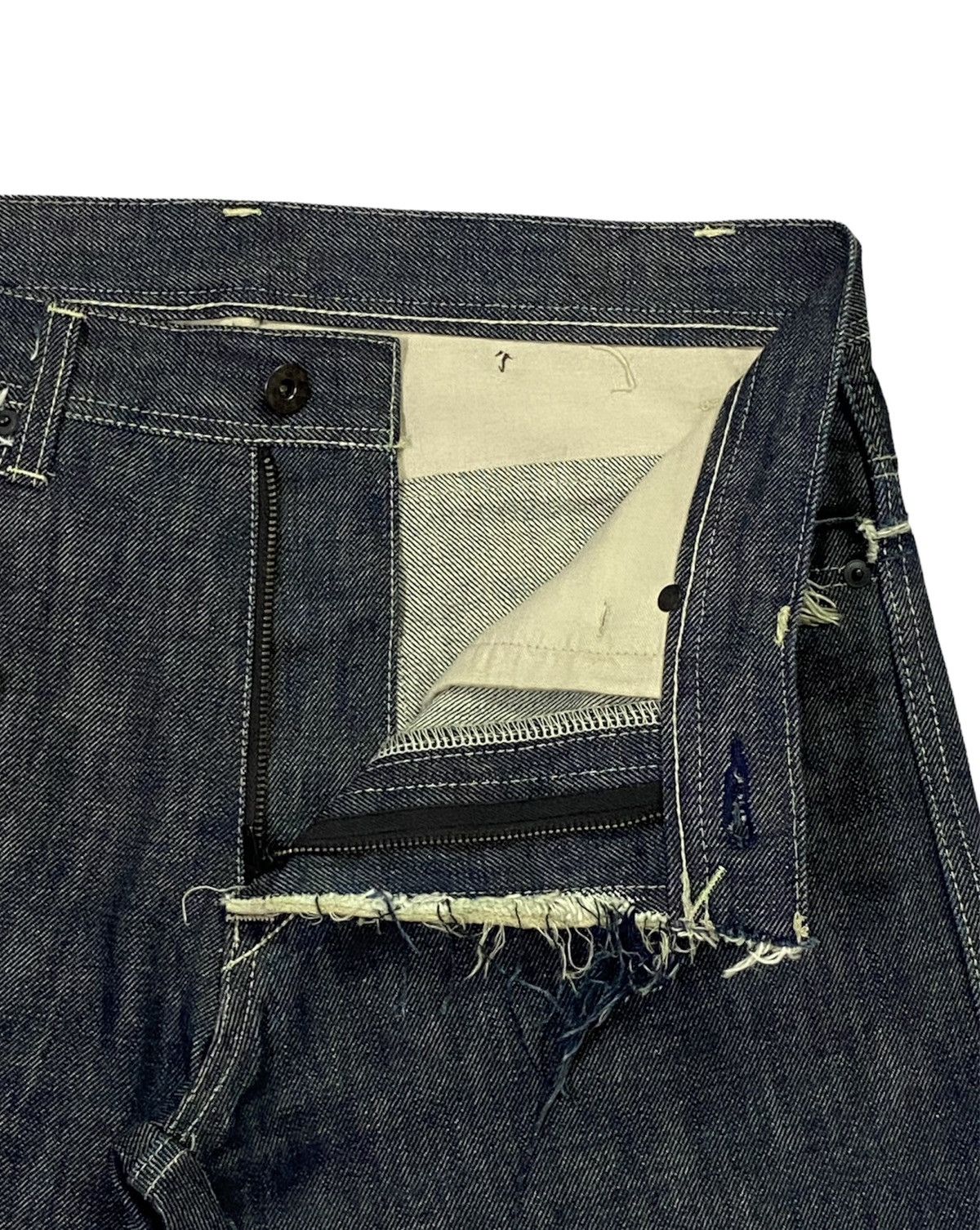 Yohji Yamamoto Rare!!! Yohji Yamamoto Y’s Straight-Leg Denim Pants Size US 32 / EU 48 - 20 Thumbnail