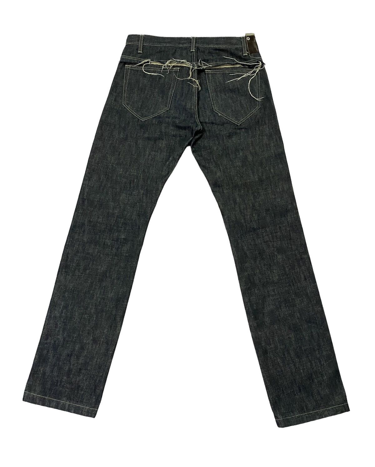 Yohji Yamamoto Rare!!! Yohji Yamamoto Y’s Straight-Leg Denim Pants Size US 32 / EU 48 - 3 Thumbnail
