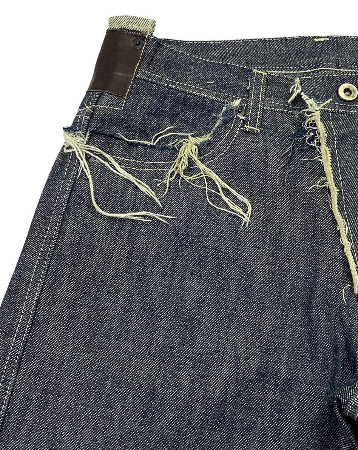 Yohji Yamamoto Rare!!! Yohji Yamamoto Y’s Straight-Leg Denim Pants Size US 32 / EU 48 - 18 Thumbnail