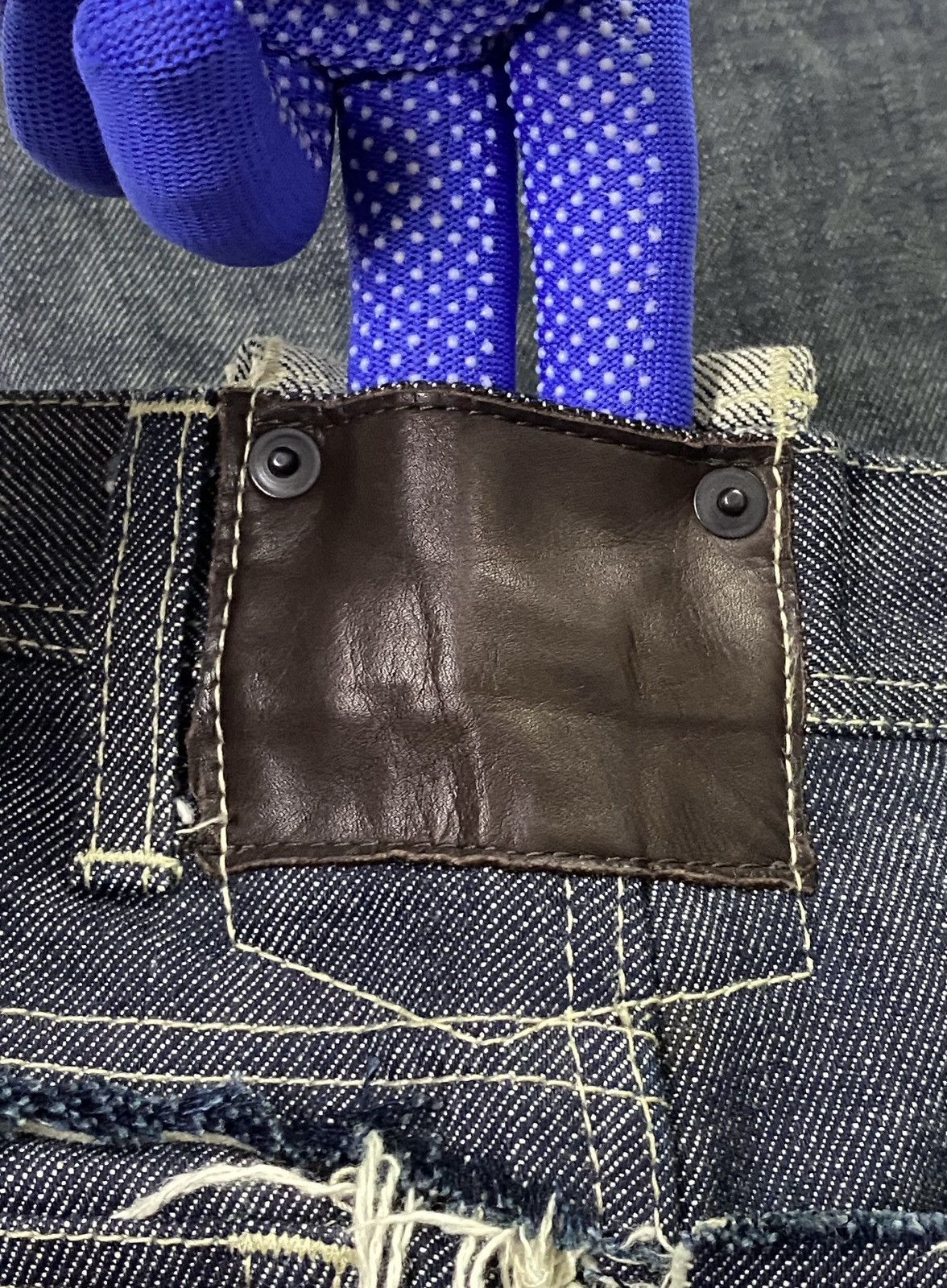 Yohji Yamamoto Rare!!! Yohji Yamamoto Y’s Straight-Leg Denim Pants Size US 32 / EU 48 - 15 Thumbnail