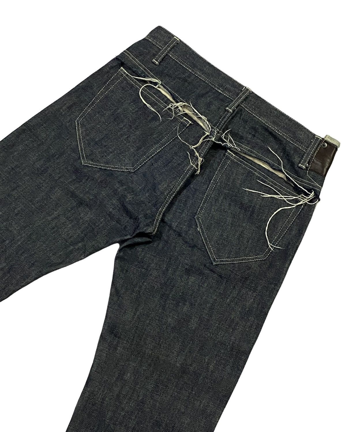 Yohji Yamamoto Rare!!! Yohji Yamamoto Y’s Straight-Leg Denim Pants Size US 32 / EU 48 - 23 Thumbnail