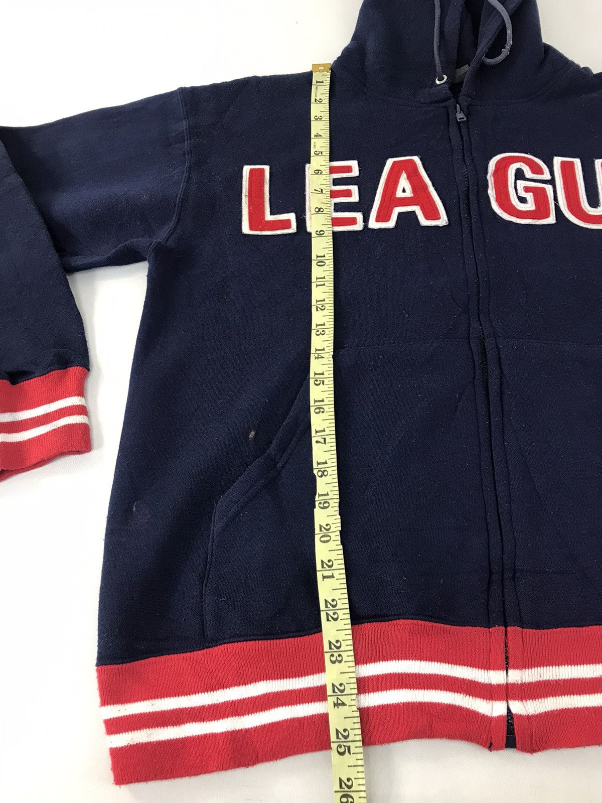 Japanese Brand × Vintage Beaumere League Hoodies Jacket Zipper Big Logo Style Size US XL / EU 56 / 4 - 10 Thumbnail