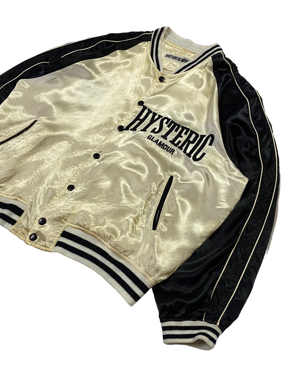 Hysteric Glamour Rare‼️Vintage Hysteric Glamour Embroidered Logo Light Jacket Size US M / EU 48-50 / 2 - 18 Thumbnail