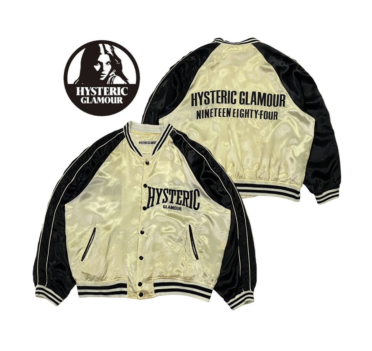 Hysteric Glamour Rare‼️Vintage Hysteric Glamour Embroidered Logo Light Jacket Size US M / EU 48-50 / 2 - 1 Thumbnail