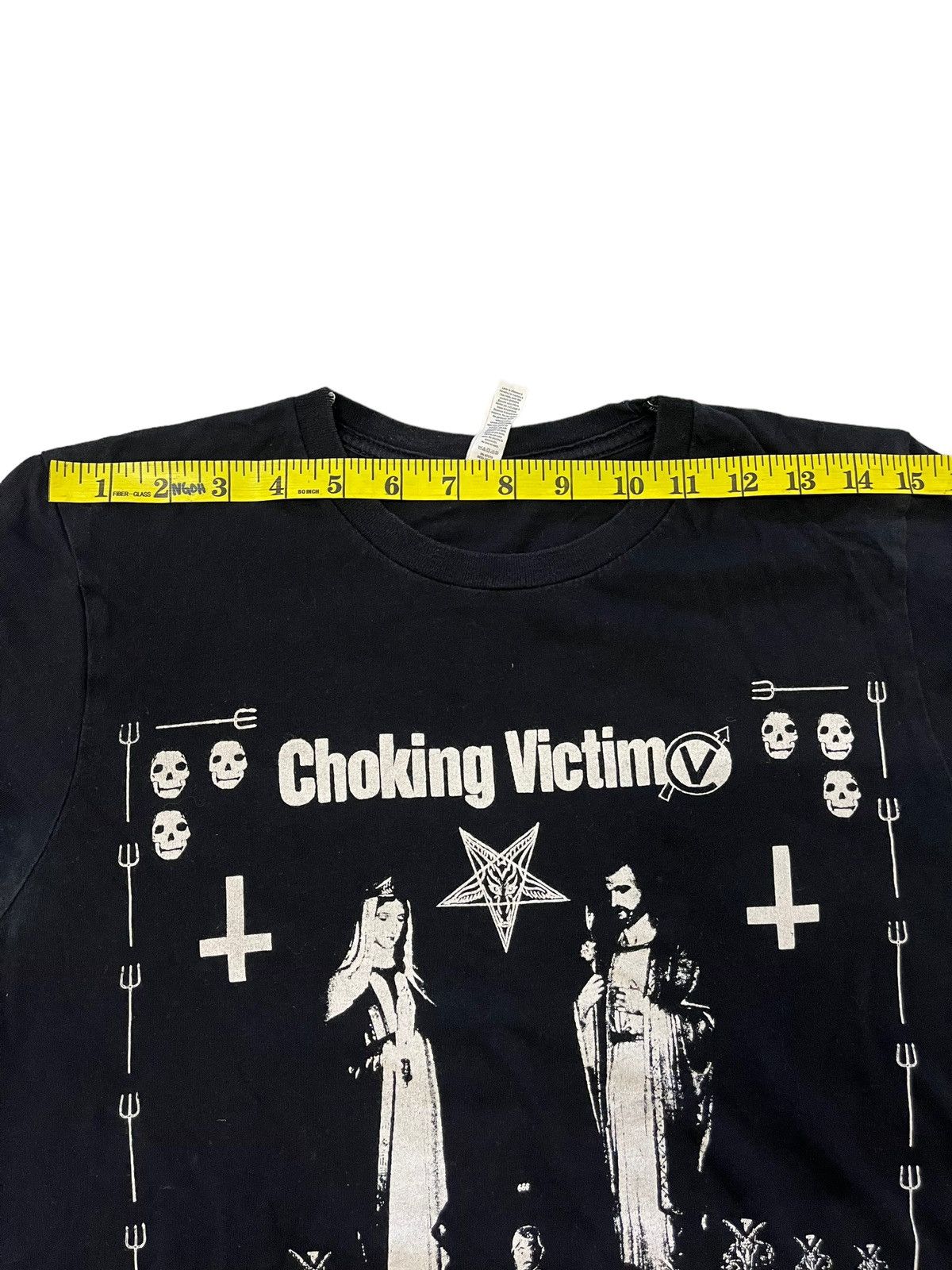 Band Tees × Seditionaries × Vintage Vintage Choking Victim Band Punk Rock No God No Manager Size US M / EU 48-50 / 2 - 4 Thumbnail