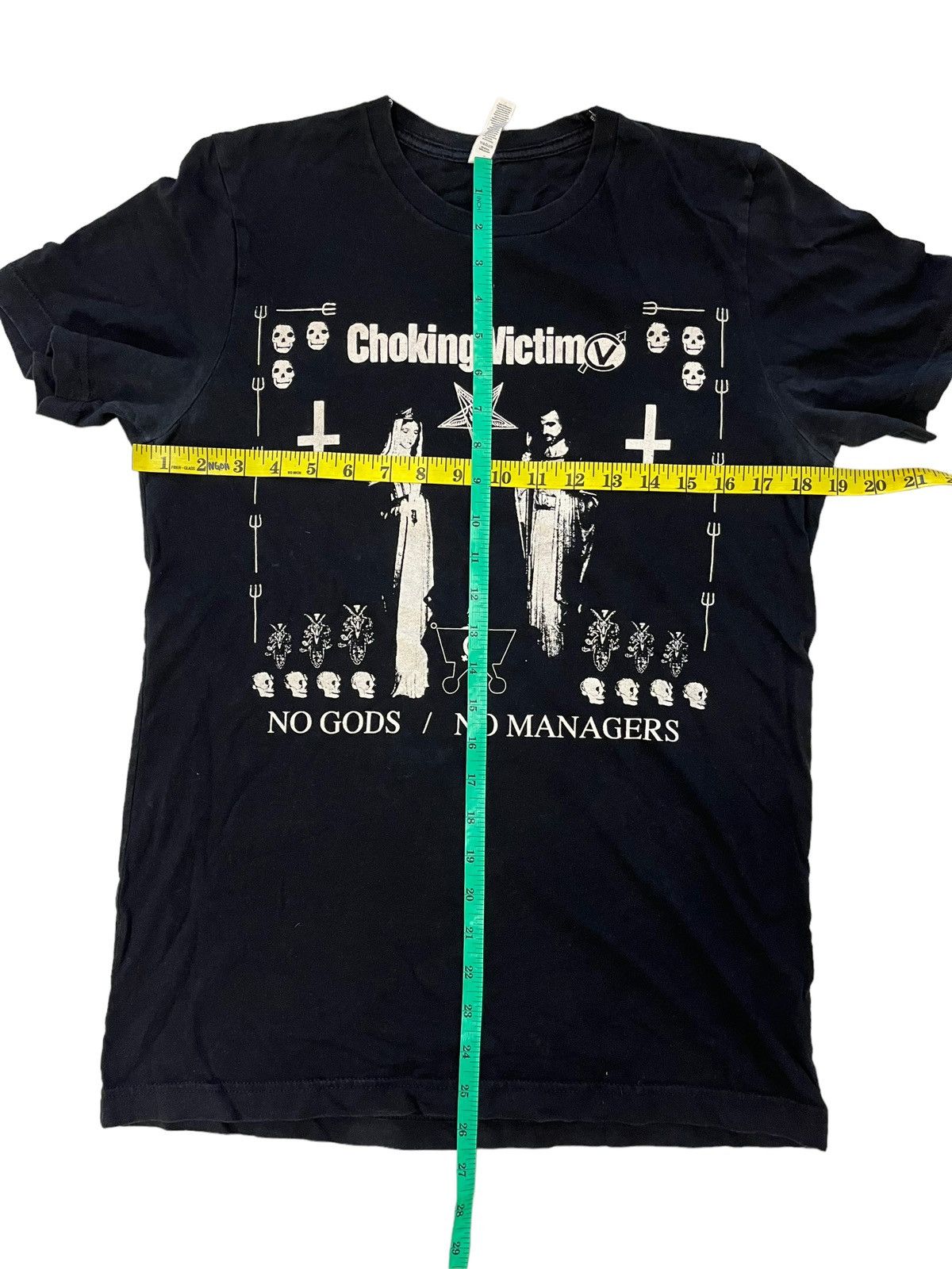 Band Tees × Seditionaries × Vintage Vintage Choking Victim Band Punk Rock No God No Manager Size US M / EU 48-50 / 2 - 3 Thumbnail